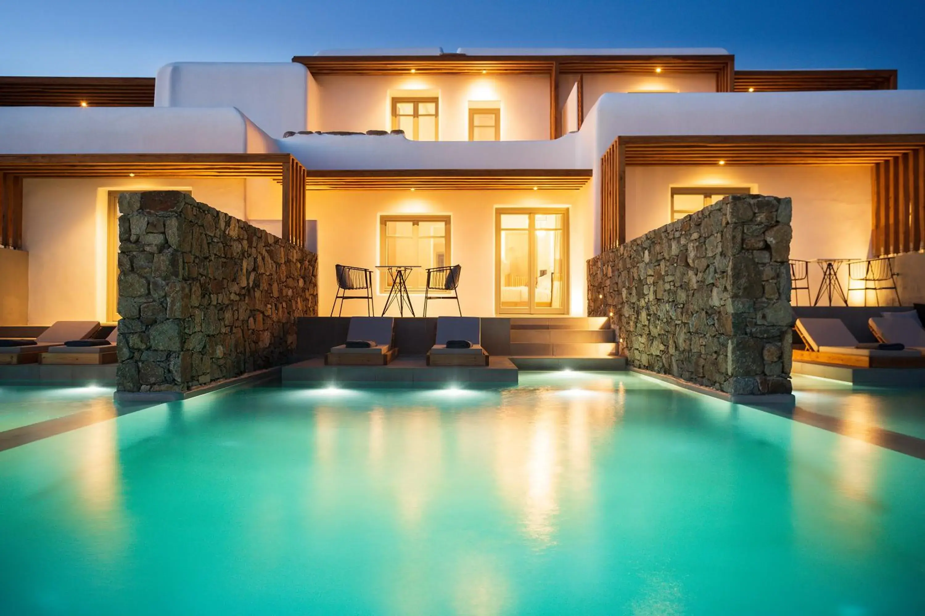 Deluxe Suite with Private Pool and Sea View in Mykonos Soul Luxury Suites Deluxe Suite with Private Pool and Sea View in Mykonos Soul Luxury Suites