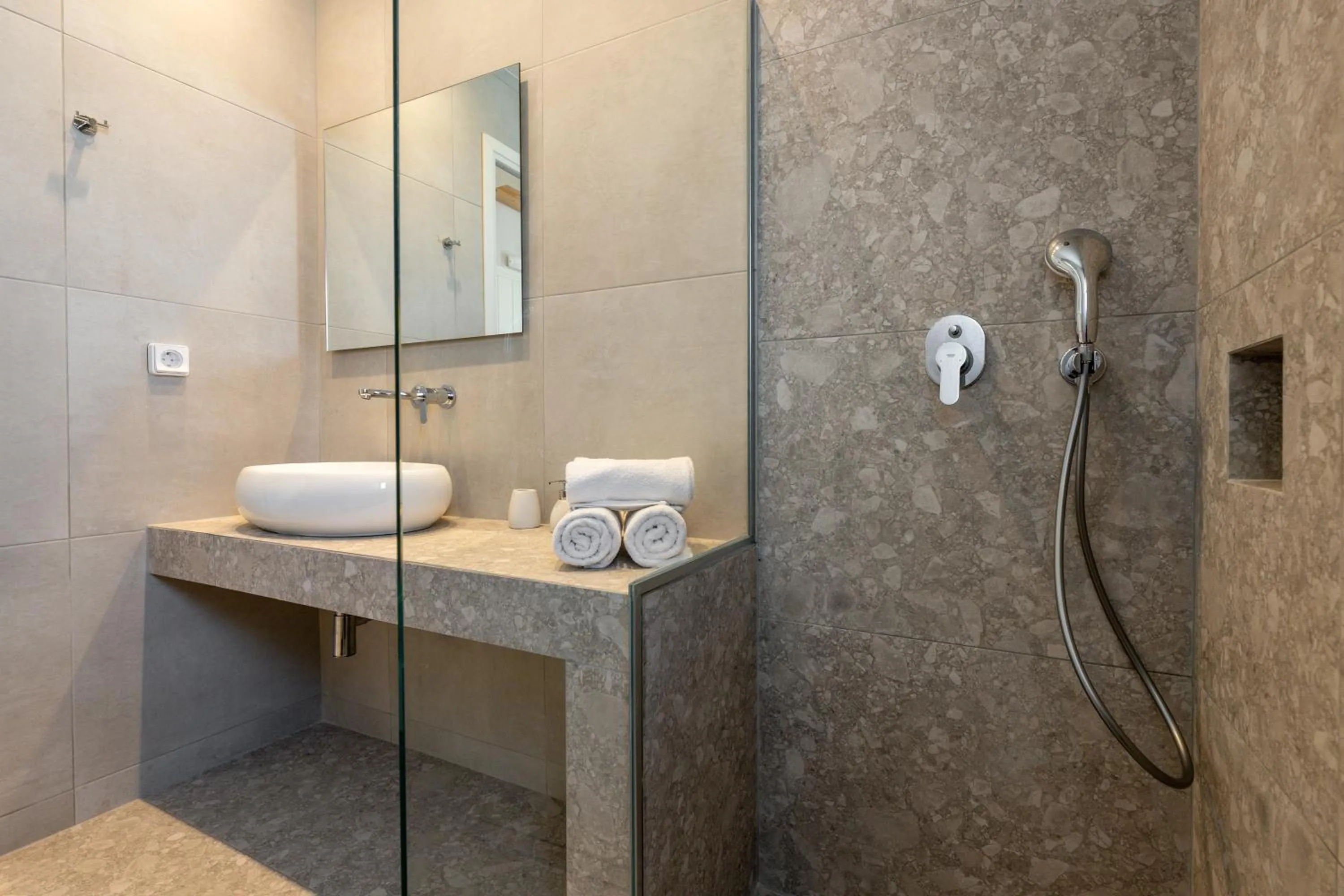 Bathroom in Sea & Sun Paros