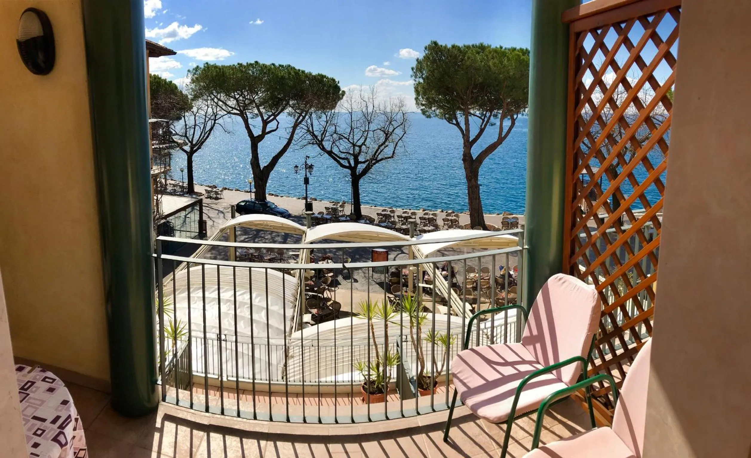 Balcony/Terrace in Hotel Roma