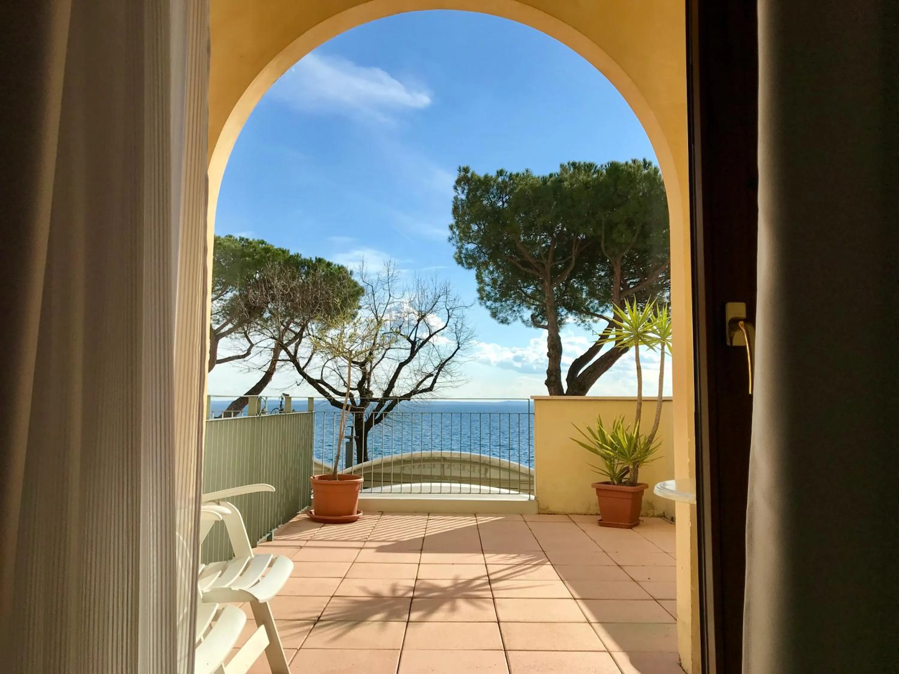 Balcony/Terrace in Hotel Roma