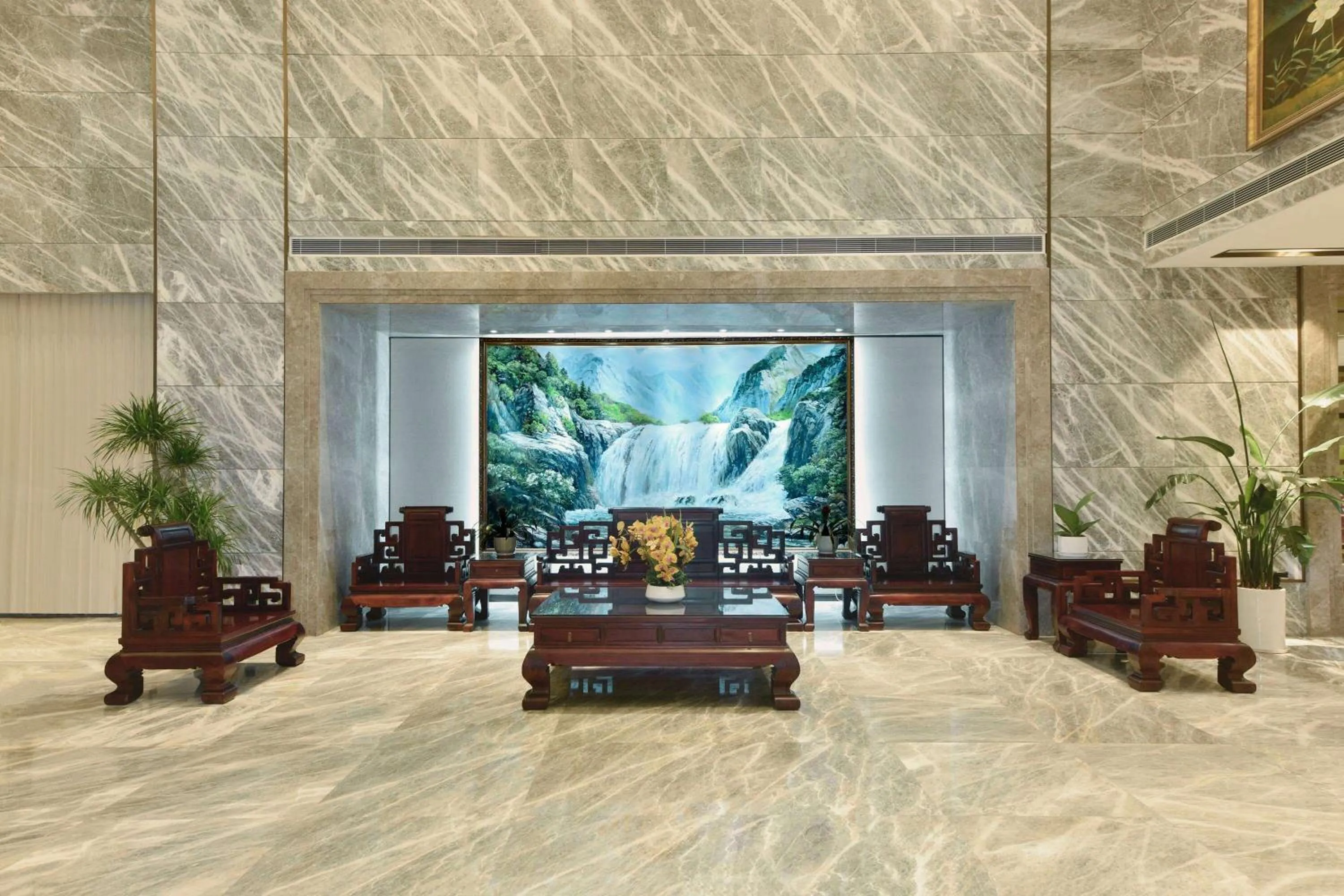Lobby or reception in Ramada Plaza by Wyndham Dongxing City Center