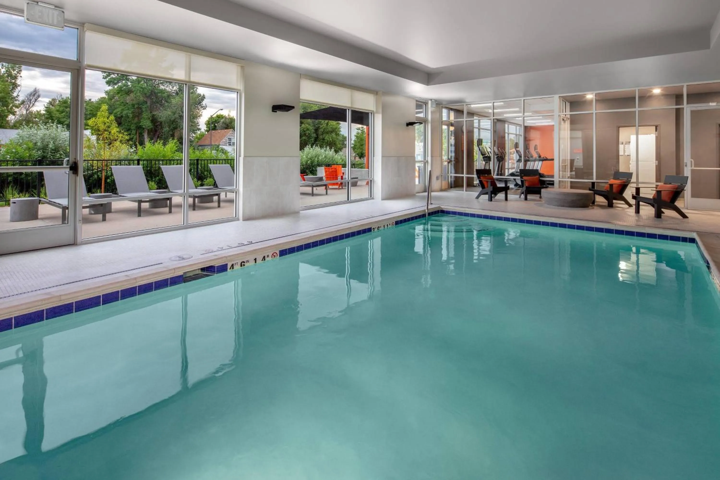 Swimming pool in TownePlace Suites by Marriott Loveland Fort Collins