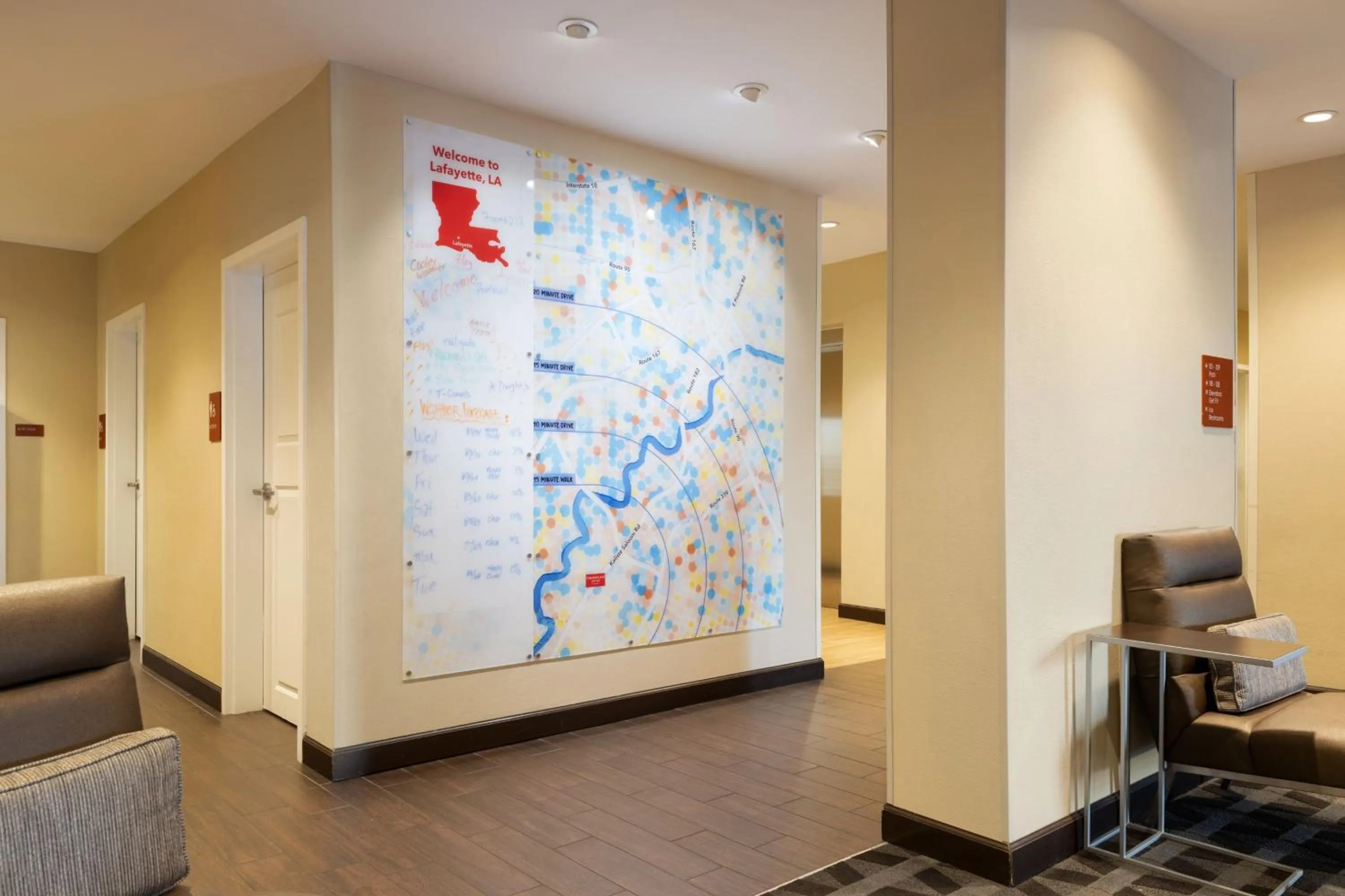 Lobby or reception in TownePlace Suites by Marriott Lafayette South