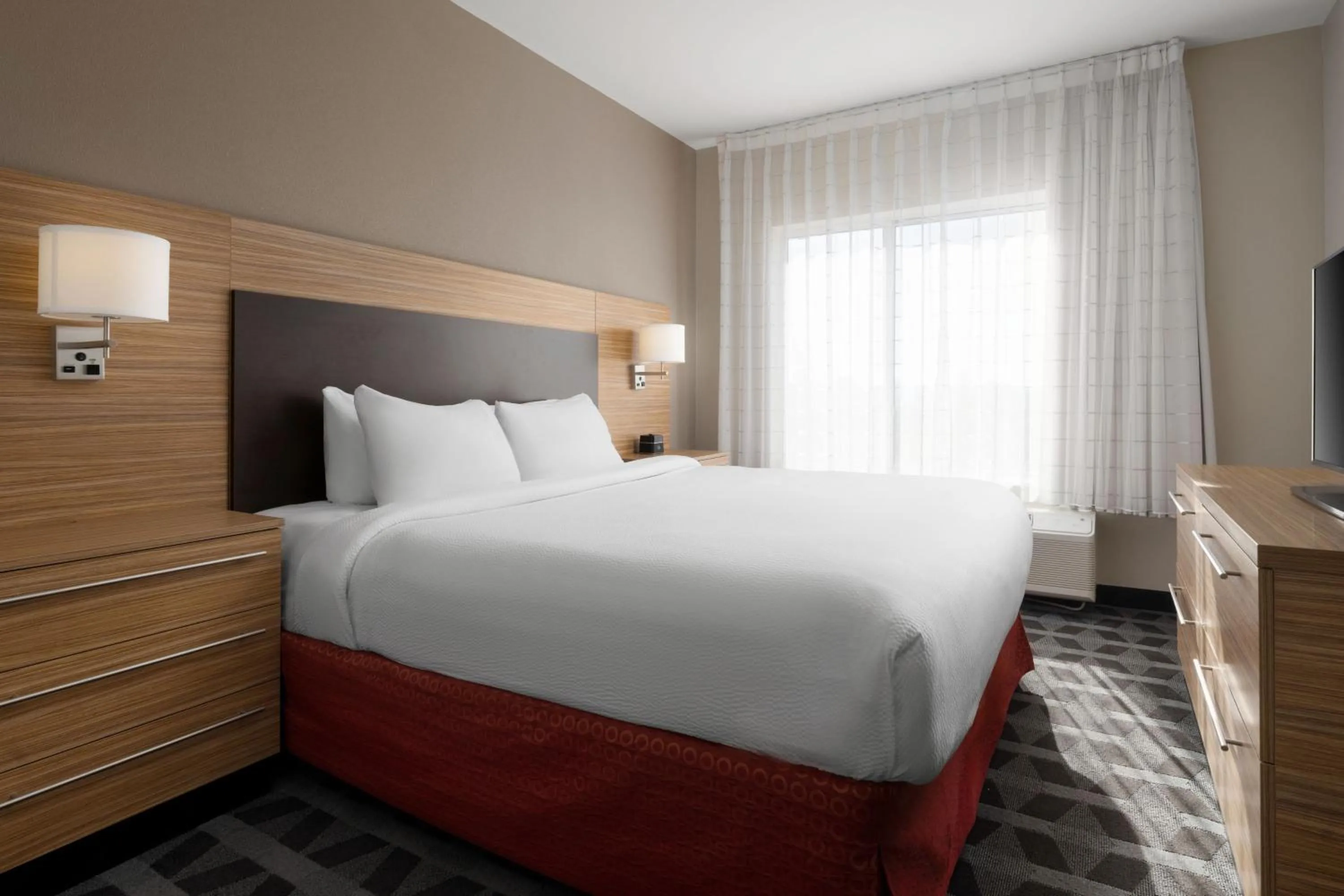 Bedroom, Bed in TownePlace Suites by Marriott Lafayette South