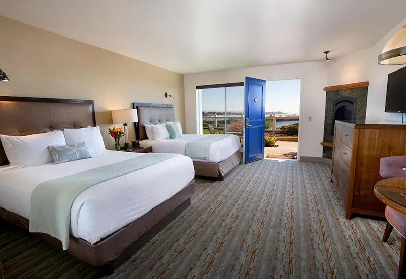 Bed in Sea & Sand Inn