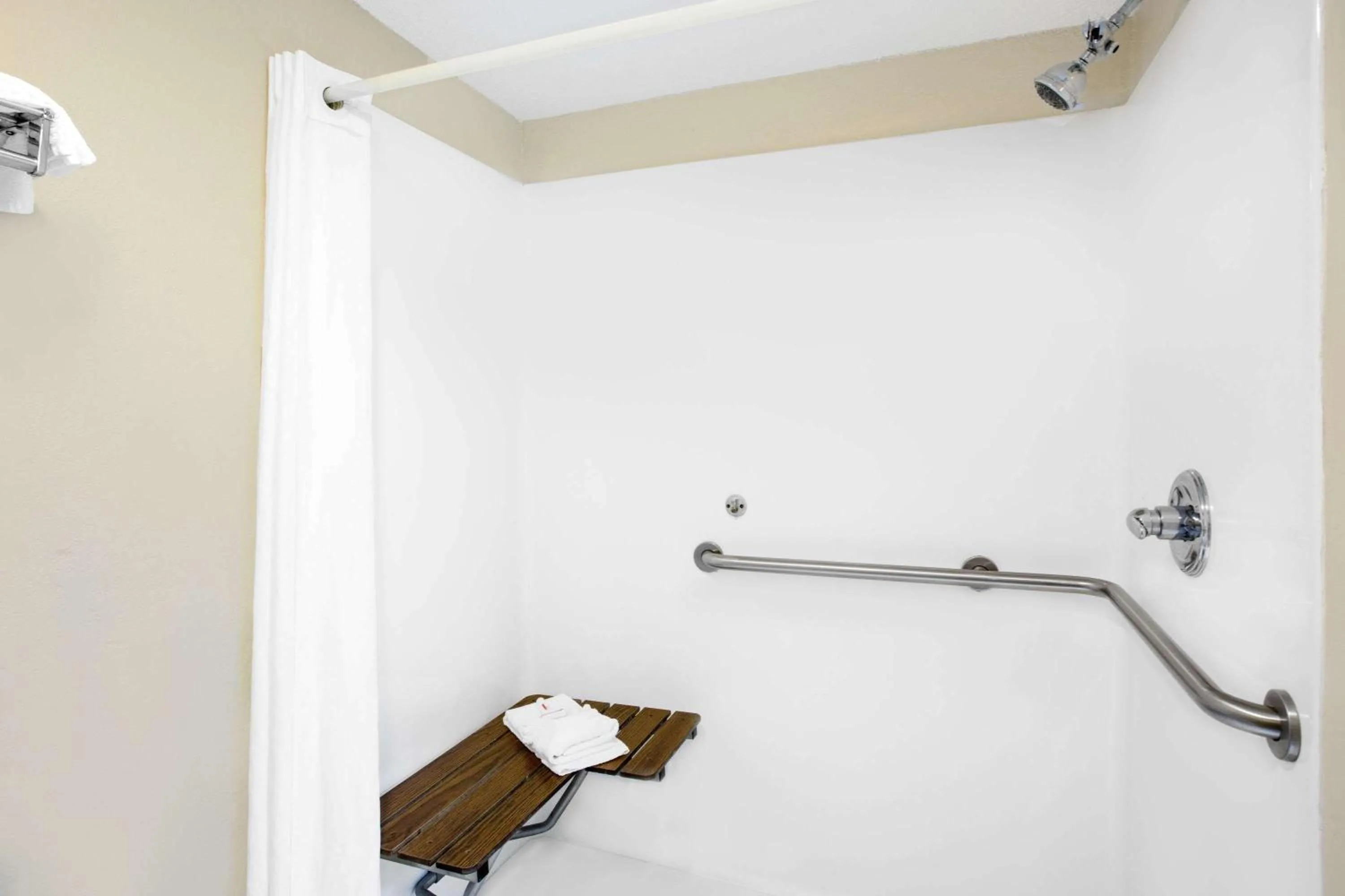 Bathroom in Super 8 by Wyndham Whiteville