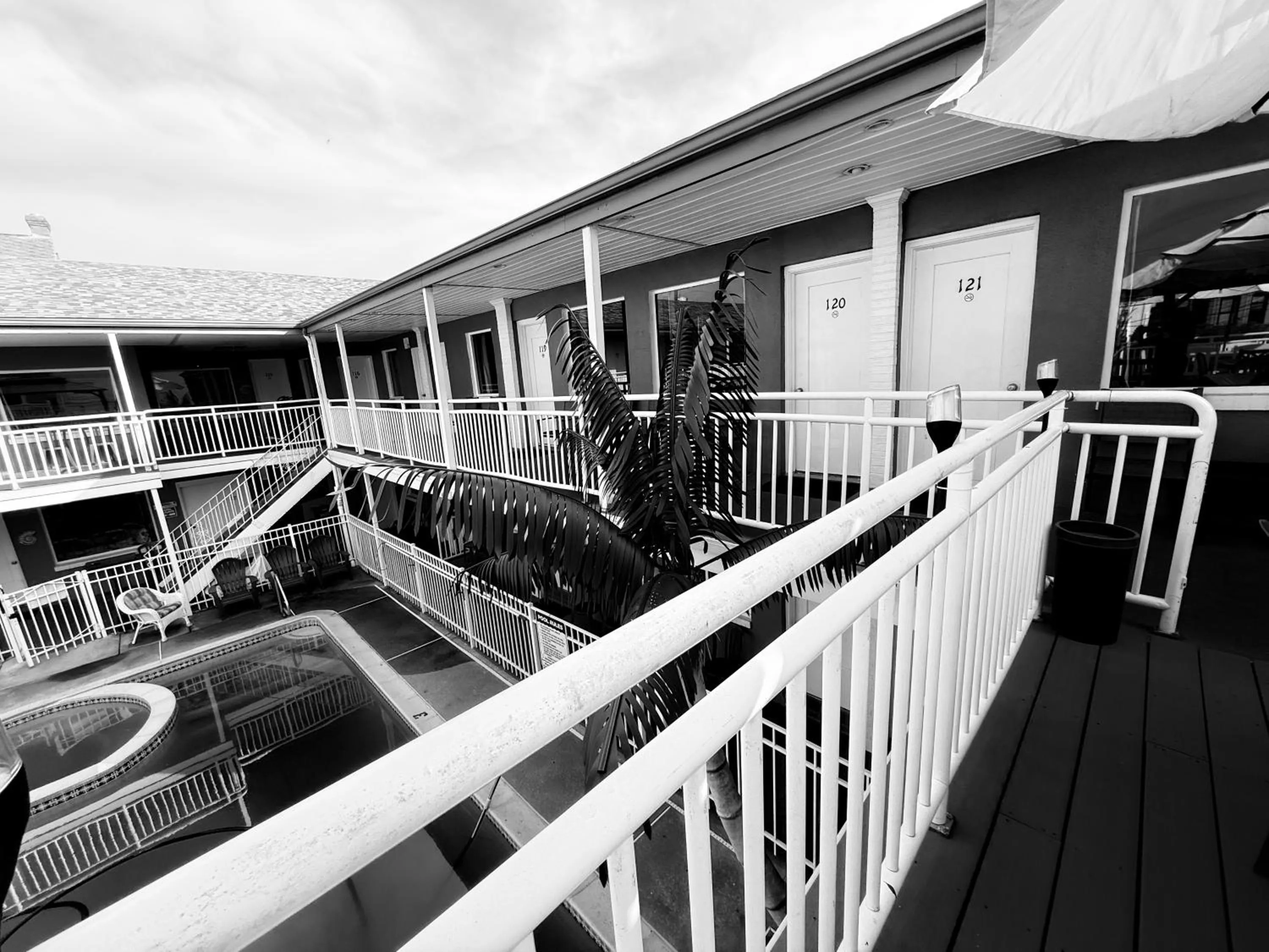 Balcony/Terrace in Twilight Motel