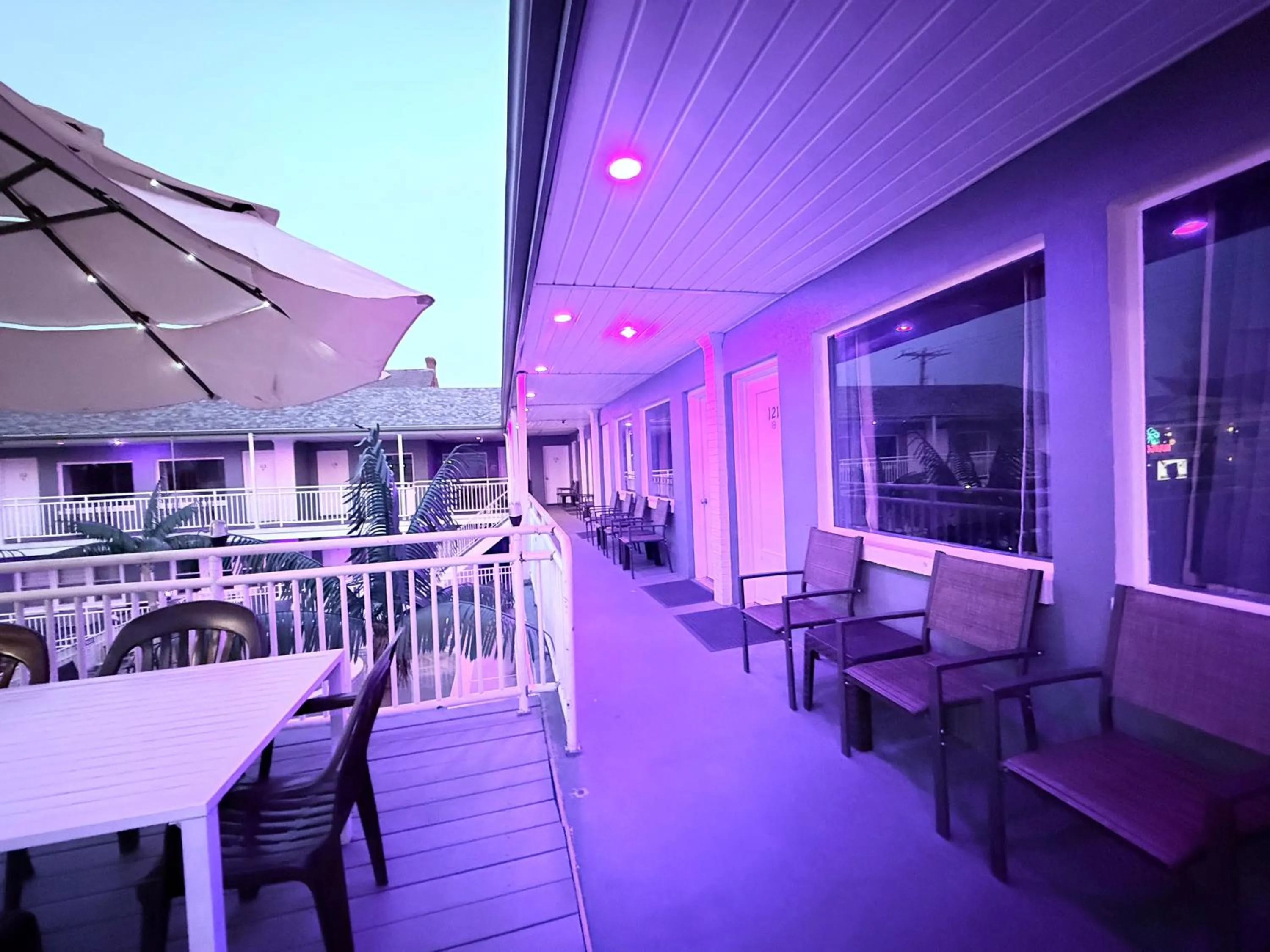 Balcony/Terrace in Twilight Motel