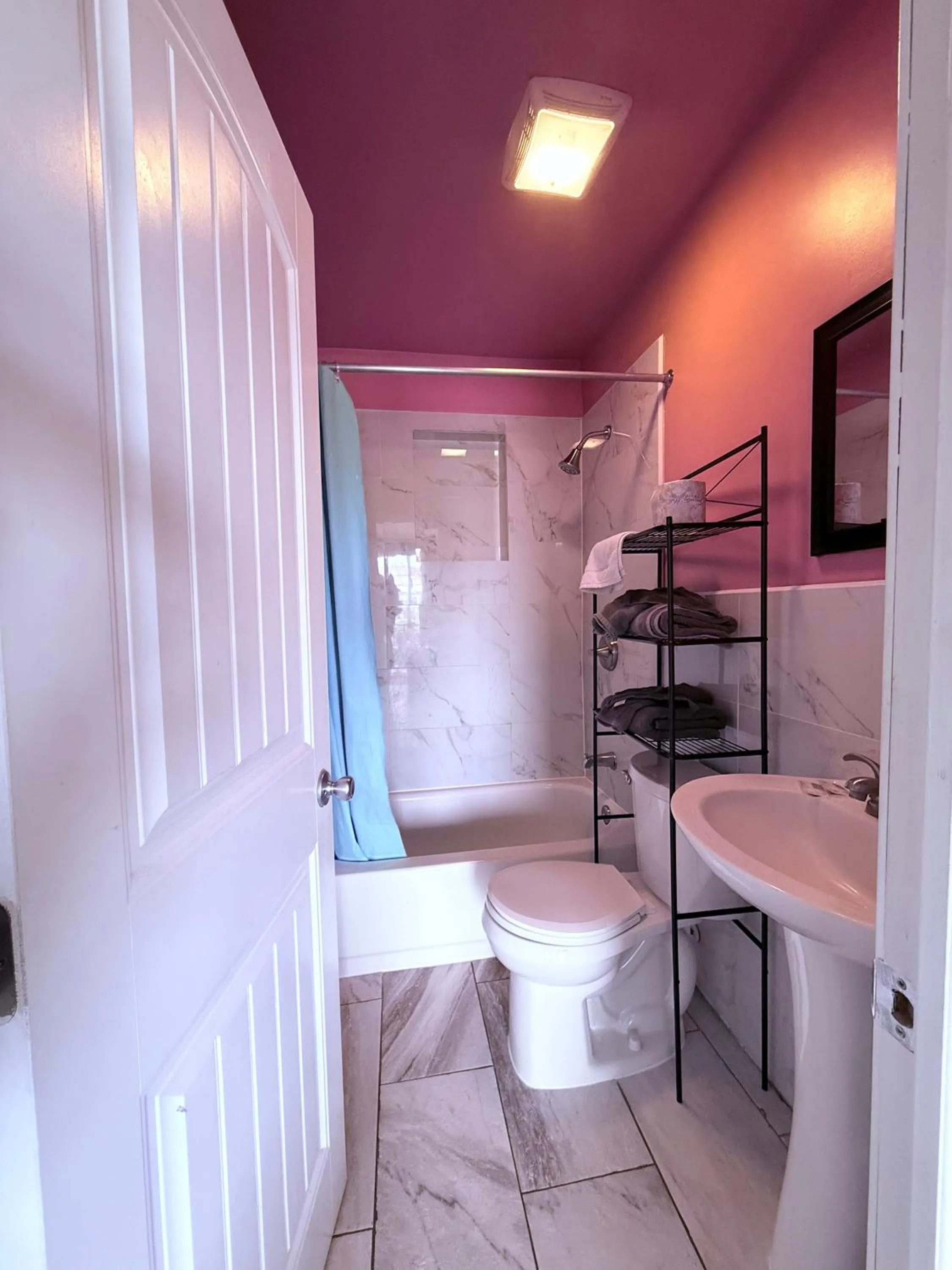 Bathroom in Twilight Motel