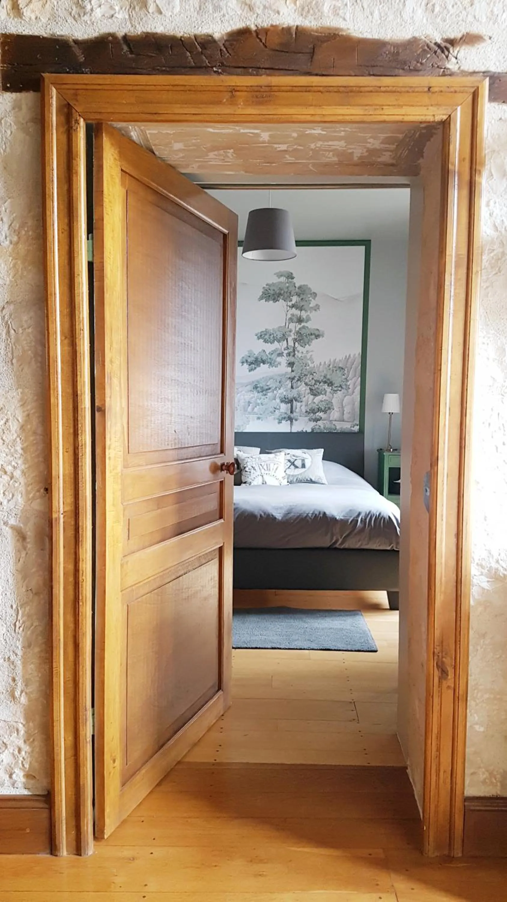 Bed in chambres d'hôtes du Tilleul