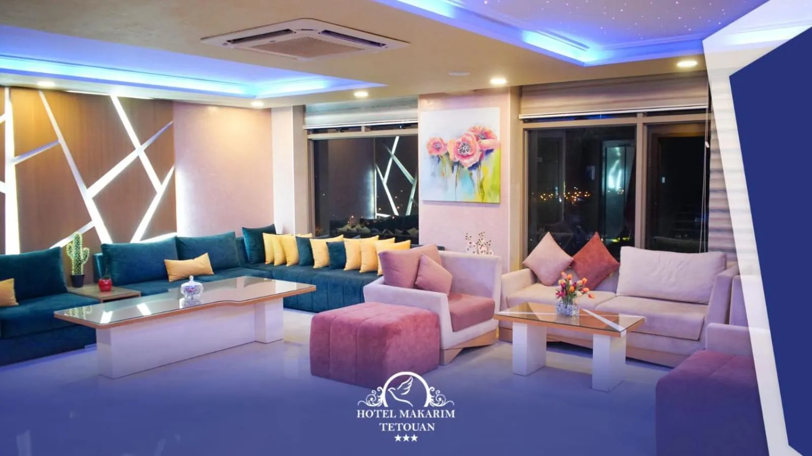 Lobby or reception in HOTEL MAKARIM TETOUAN