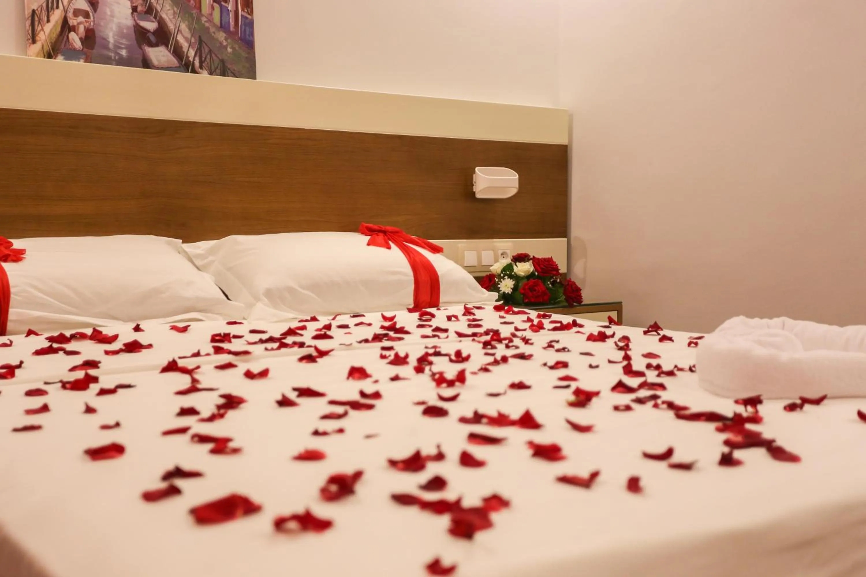 Bed in HOTEL MAKARIM TETOUAN