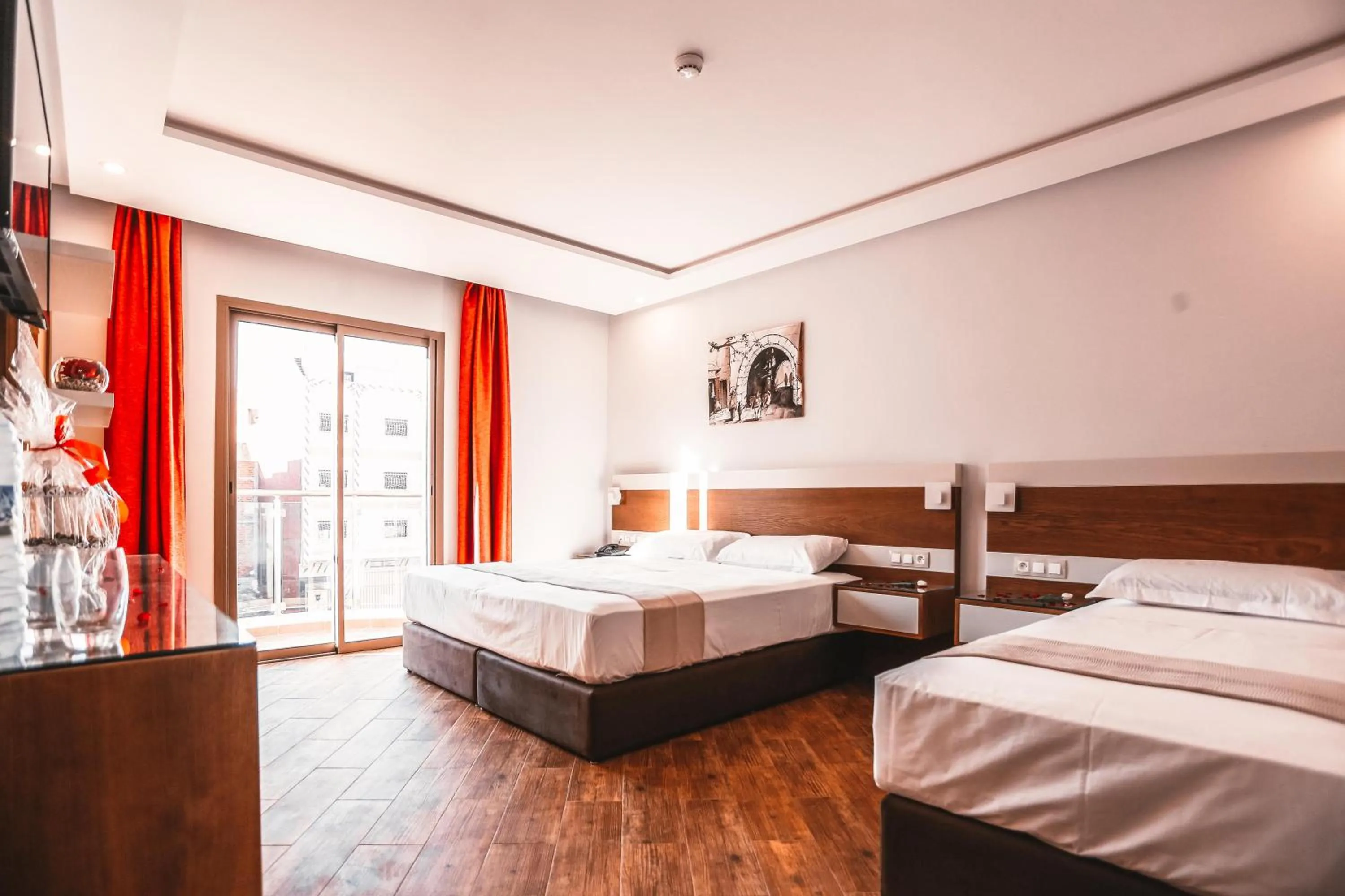 Bed in HOTEL MAKARIM TETOUAN