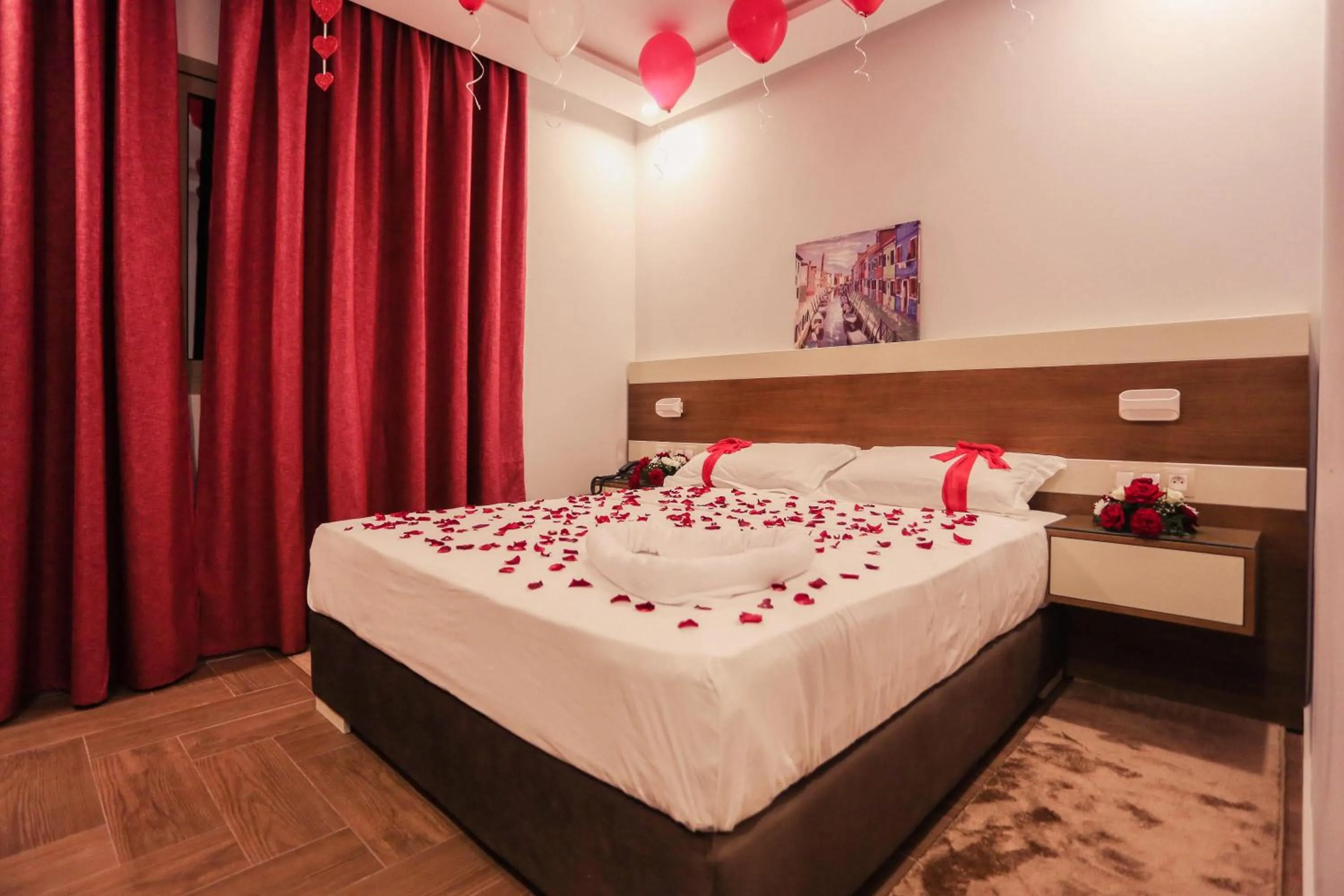 Bed in HOTEL MAKARIM TETOUAN