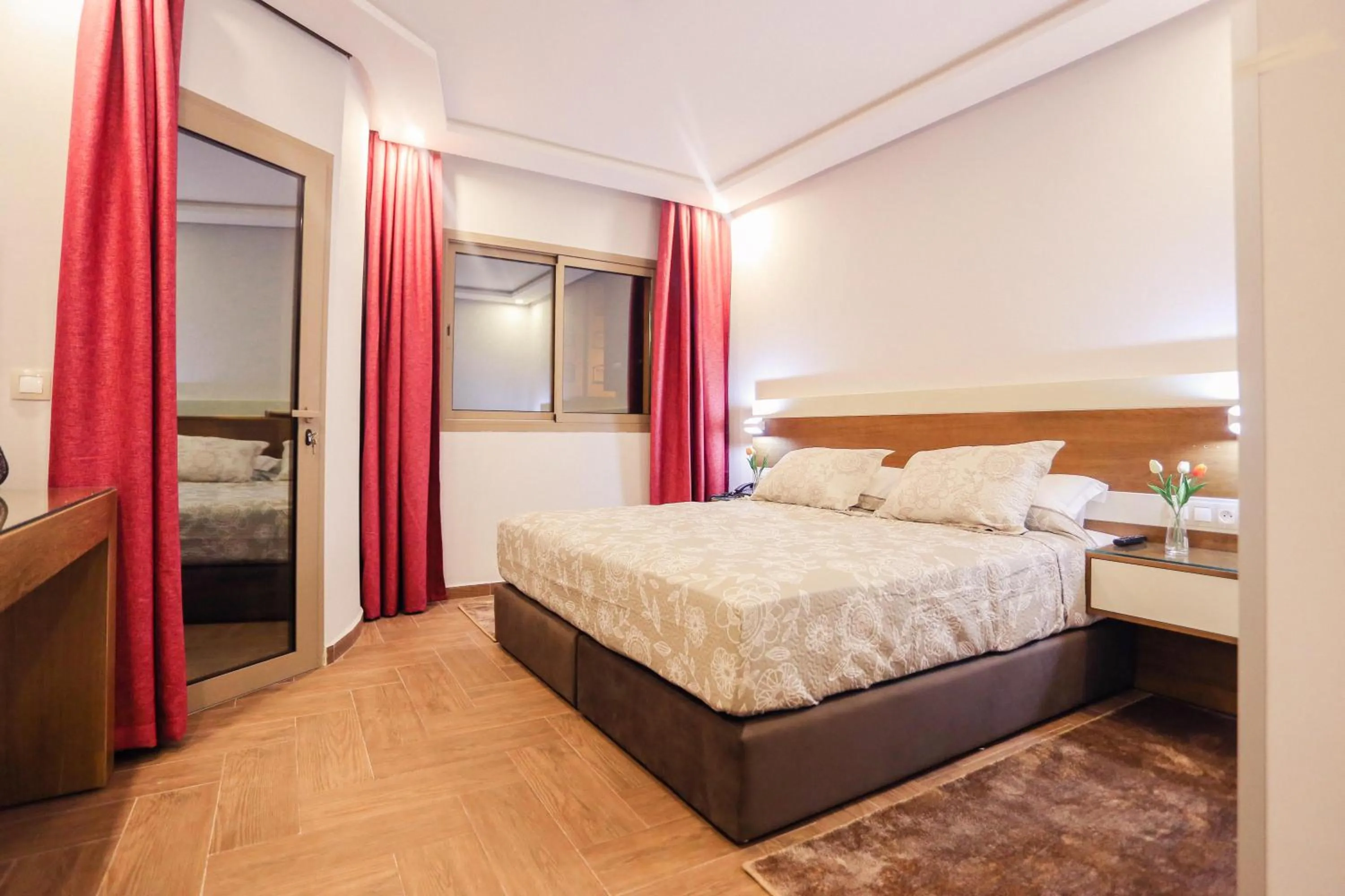 Bed in HOTEL MAKARIM TETOUAN