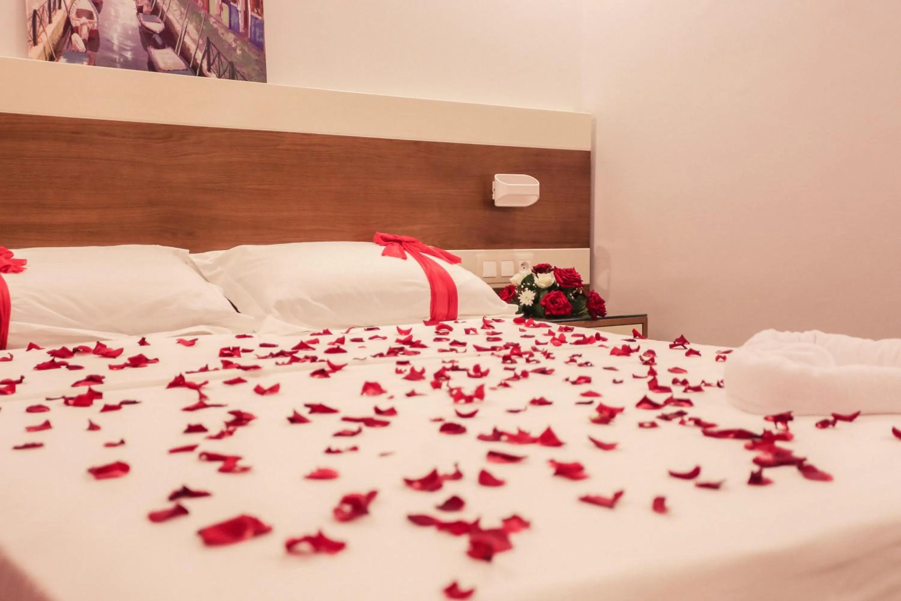 Bed in HOTEL MAKARIM TETOUAN