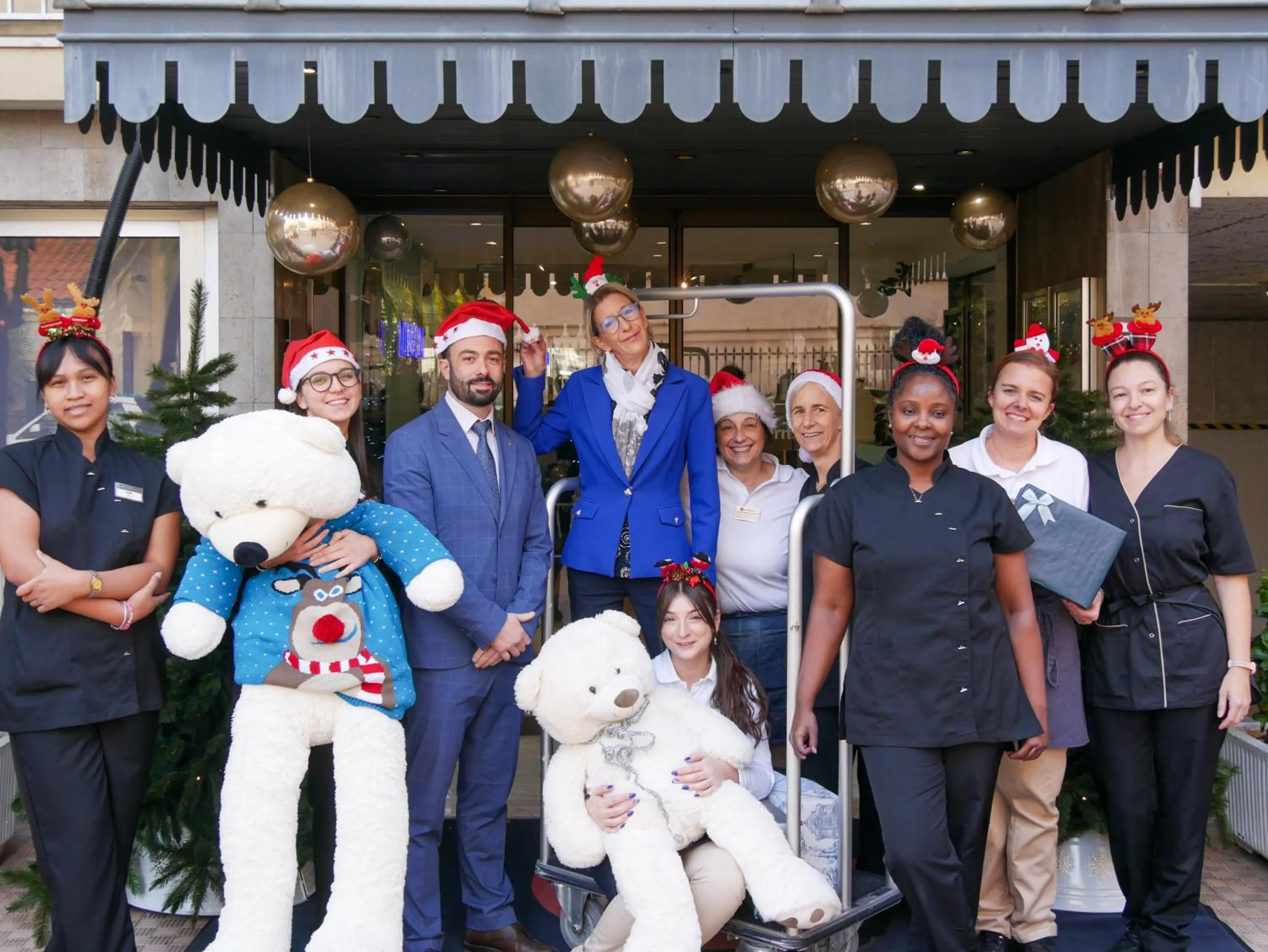 Facade/entrance in Best Western Hotel Mediterranee Menton