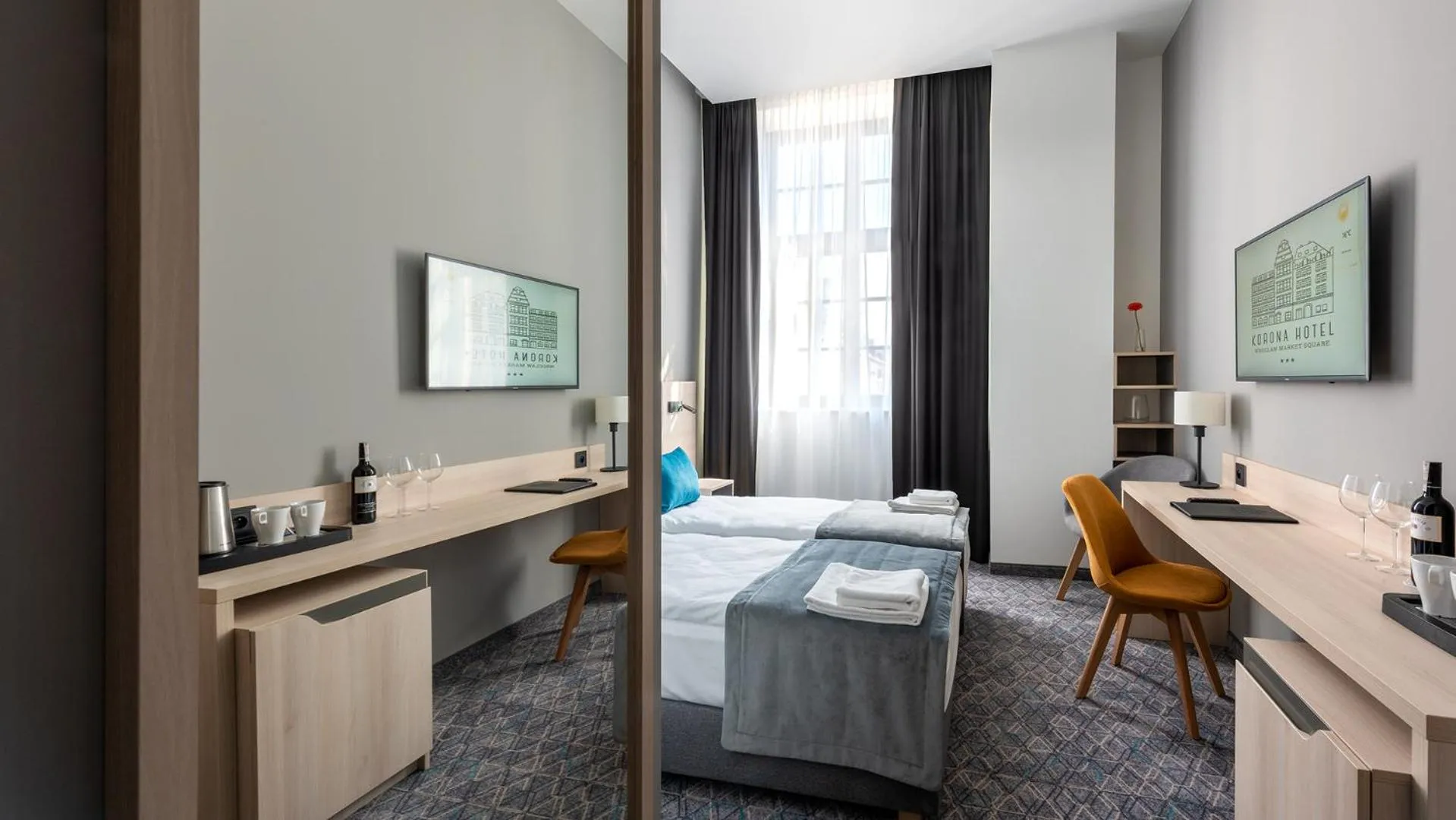 Bed in Korona Gold - Korona Hotel Wrocław