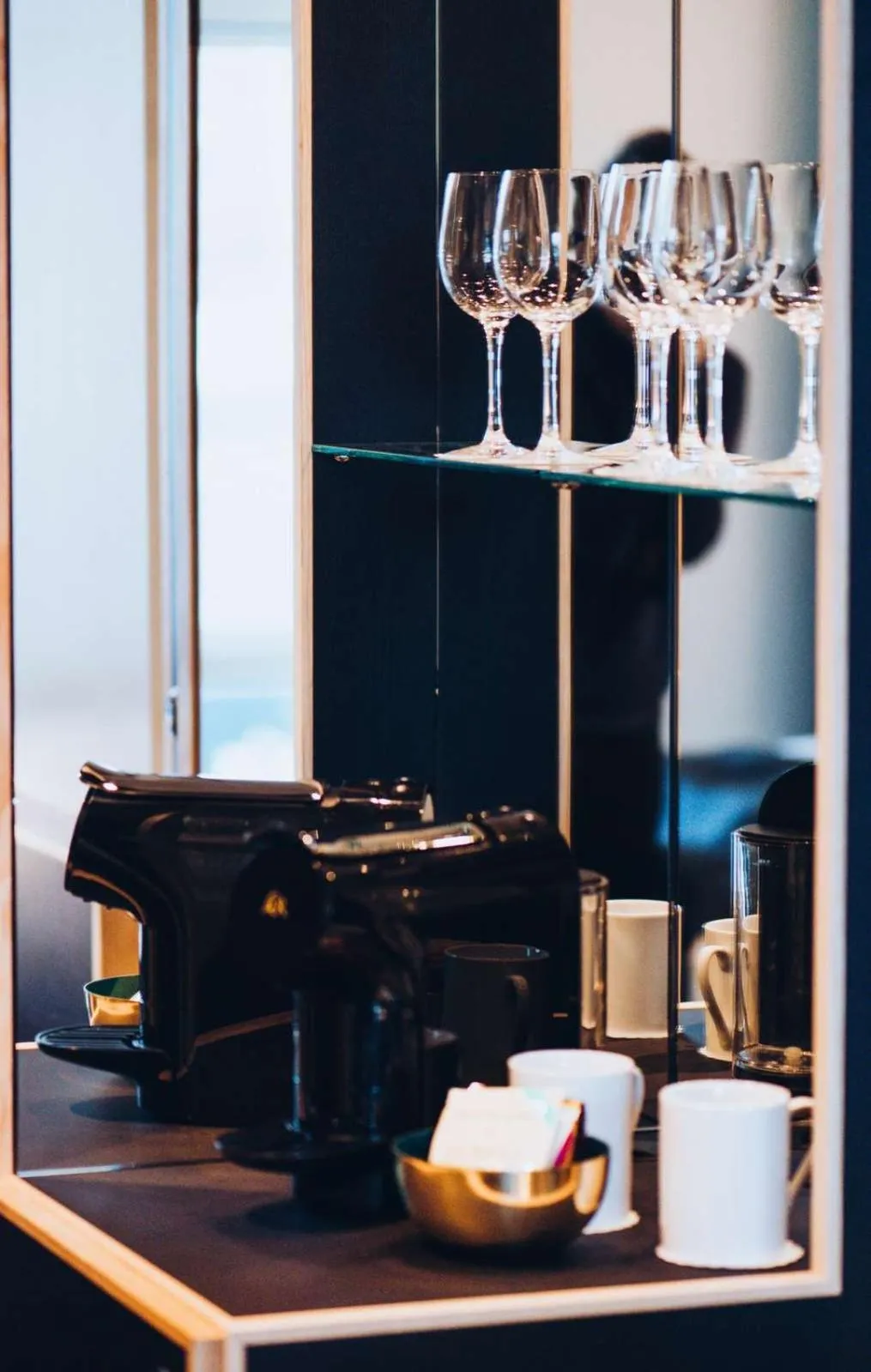 Coffee/tea facilities in Hotel Brandan