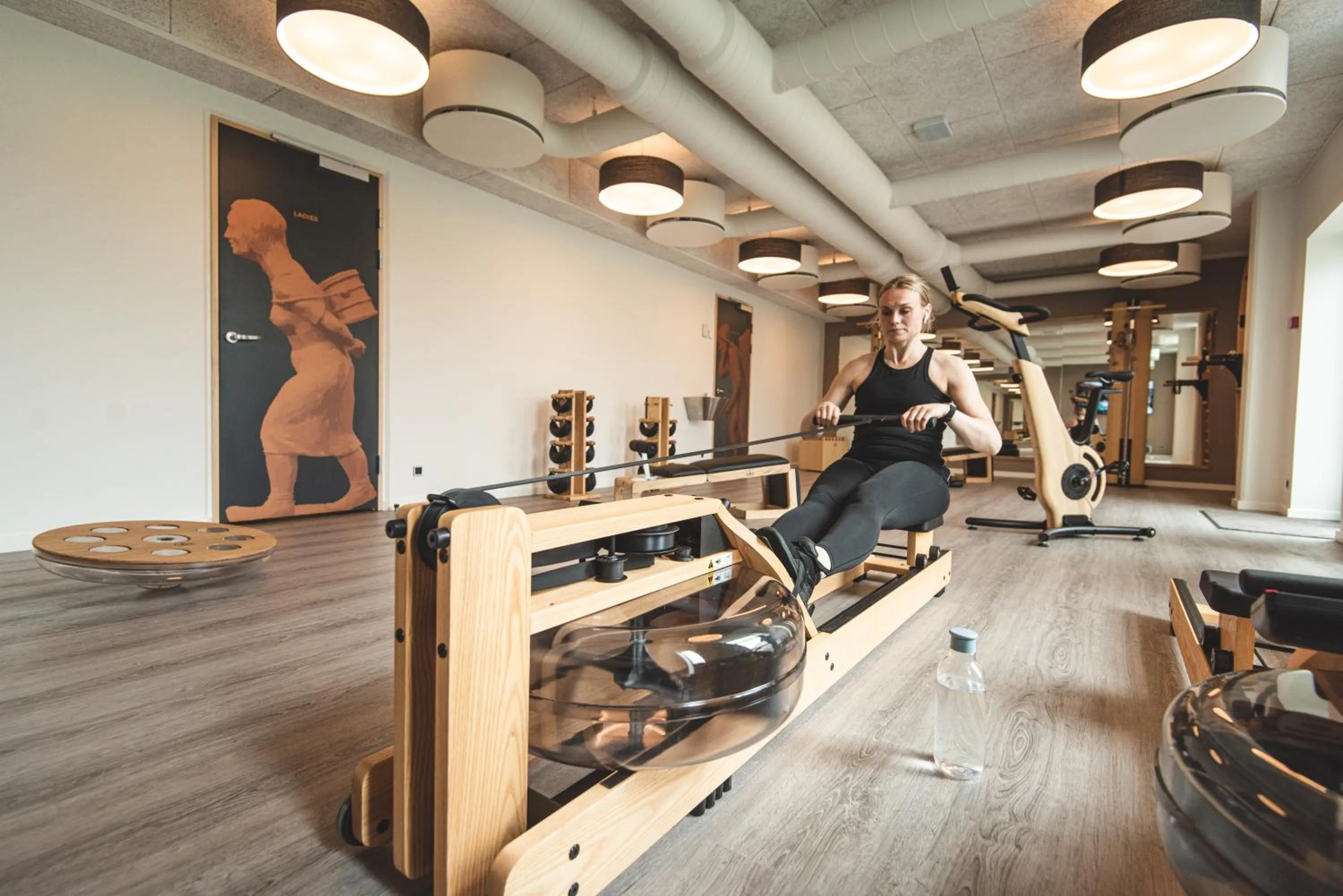 Fitness centre/facilities in Hotel Brandan