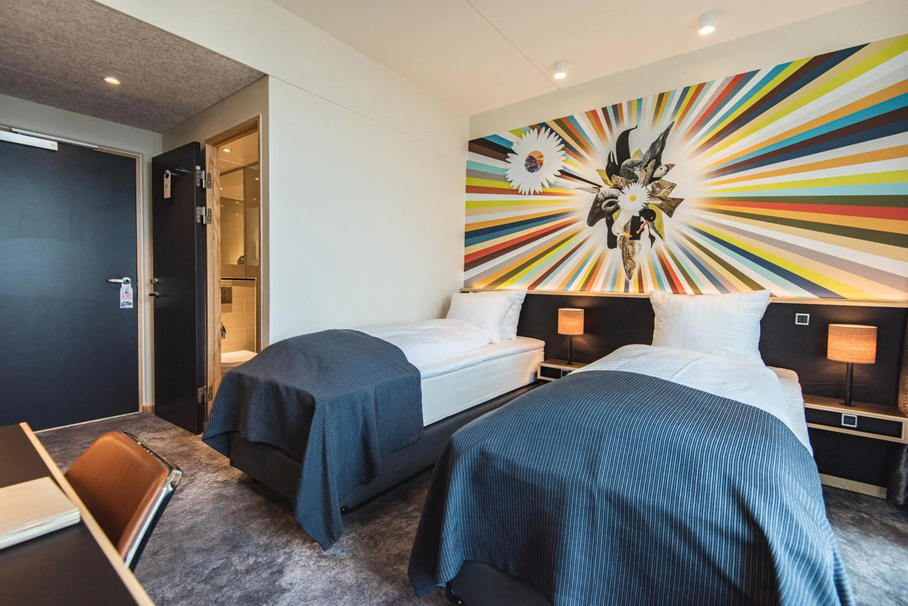 Bedroom, Bed in Hotel Brandan