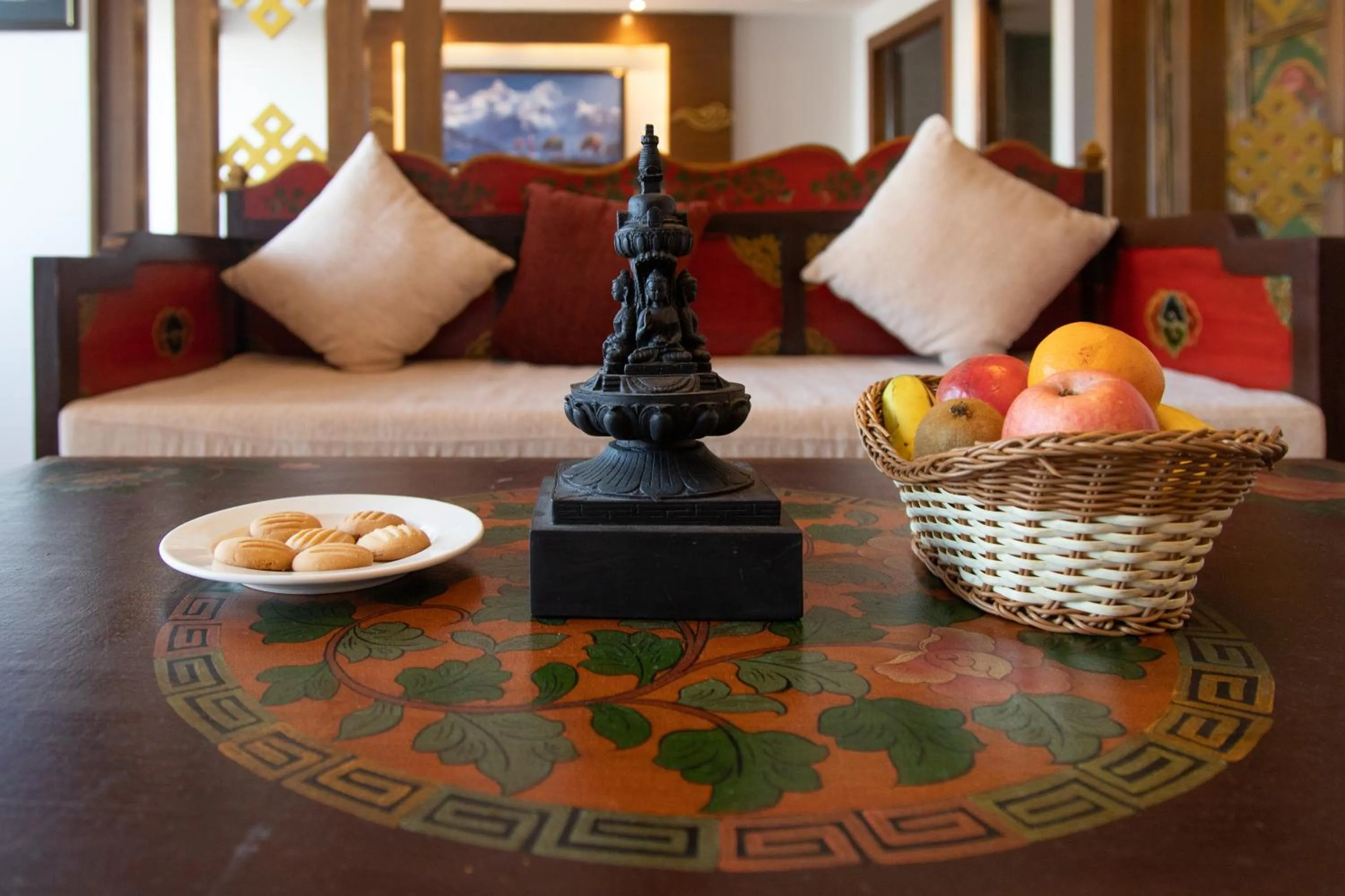 Decorative detail in Hotel Sarathi