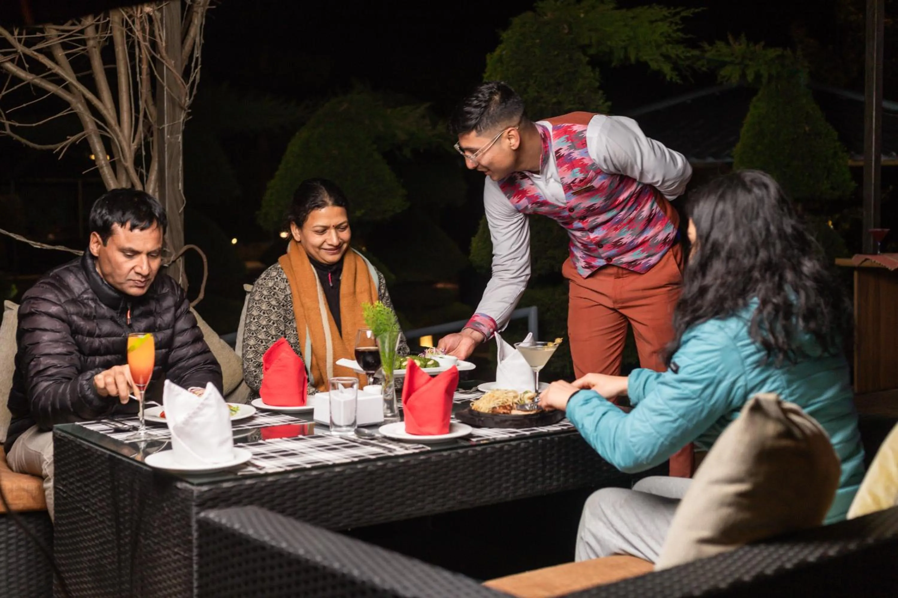 Food and drinks in Hotel Sarathi