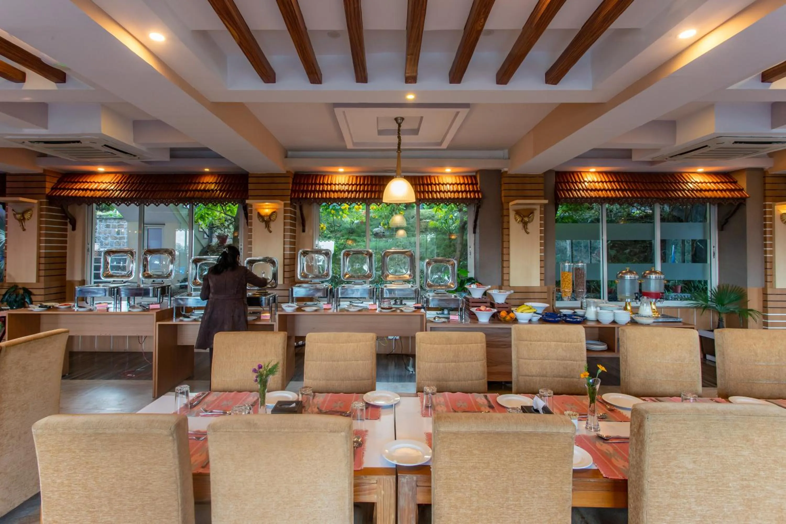 Breakfast in Hotel Sarathi