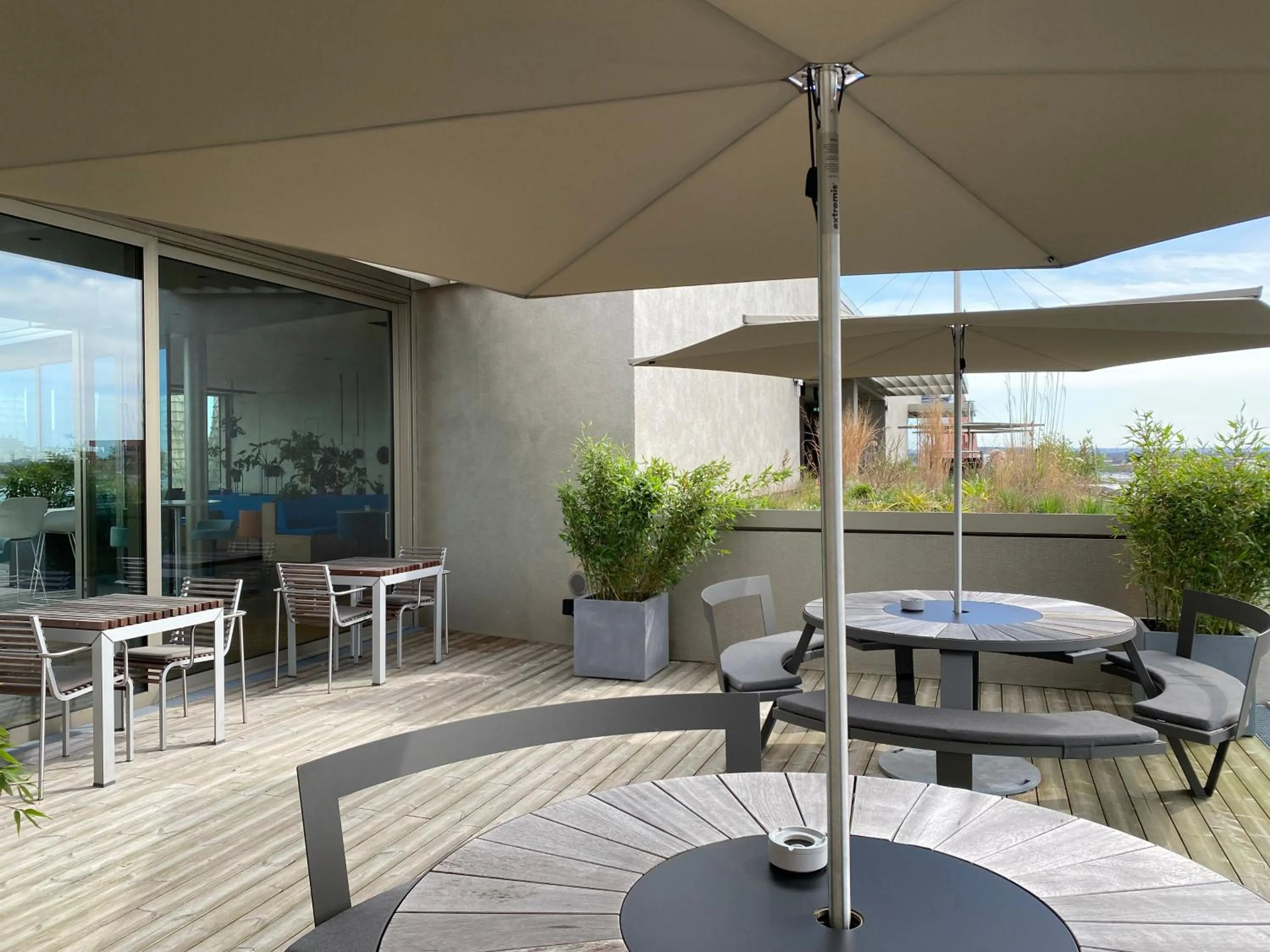 Balcony/Terrace in b'mine hotel Düsseldorf