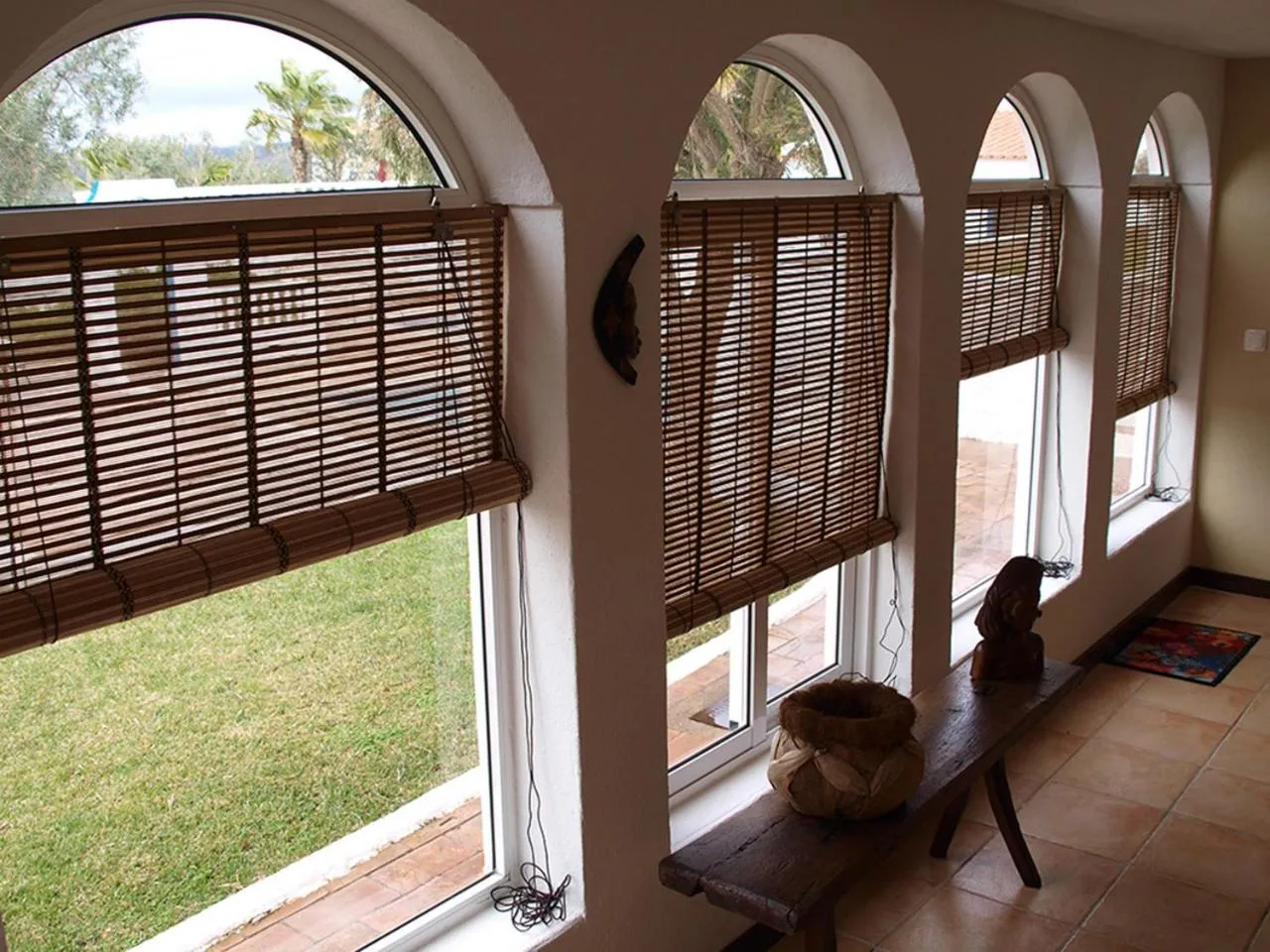 Garden view in Vivenda Balou