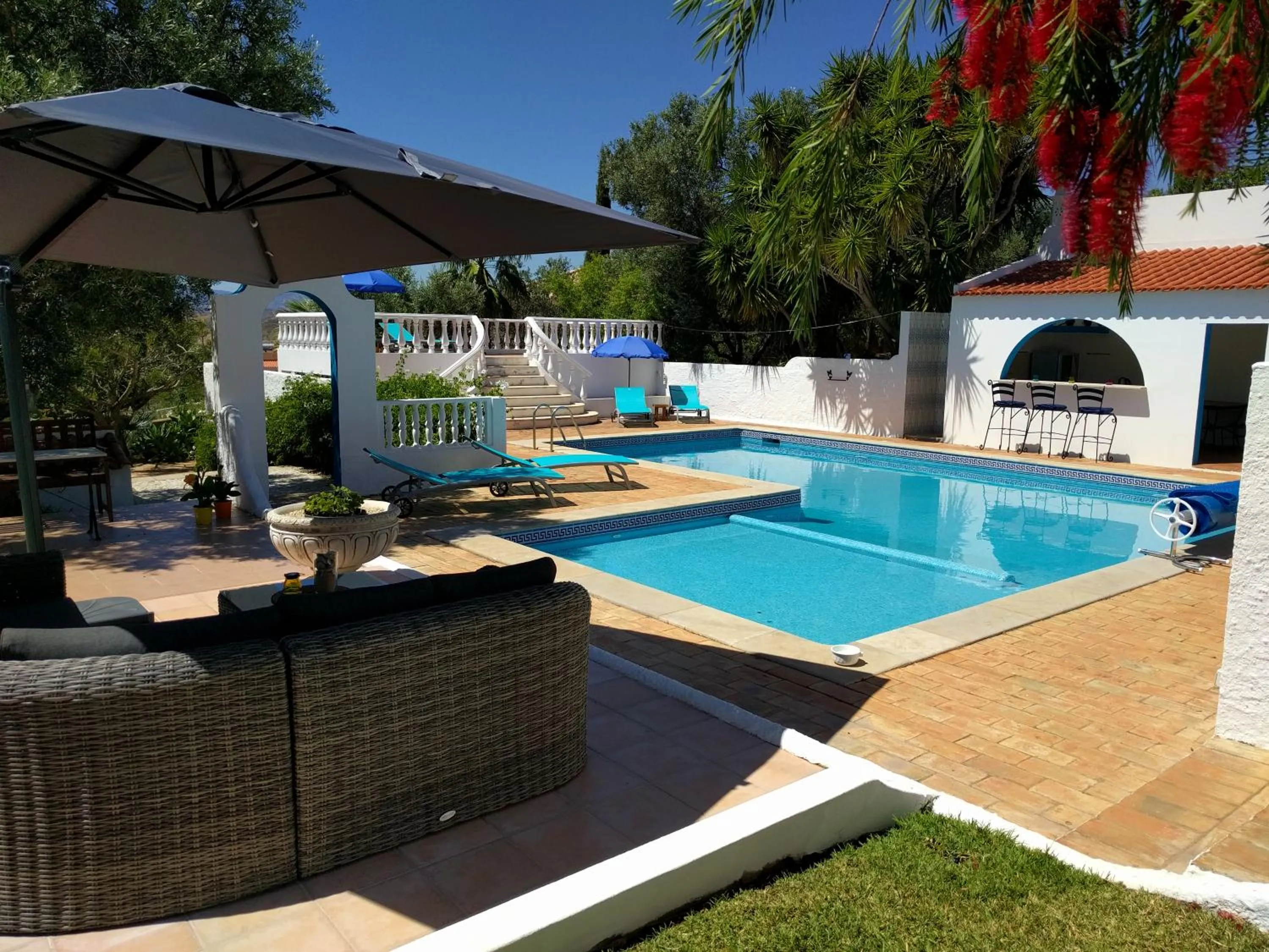 Swimming pool in Vivenda Balou