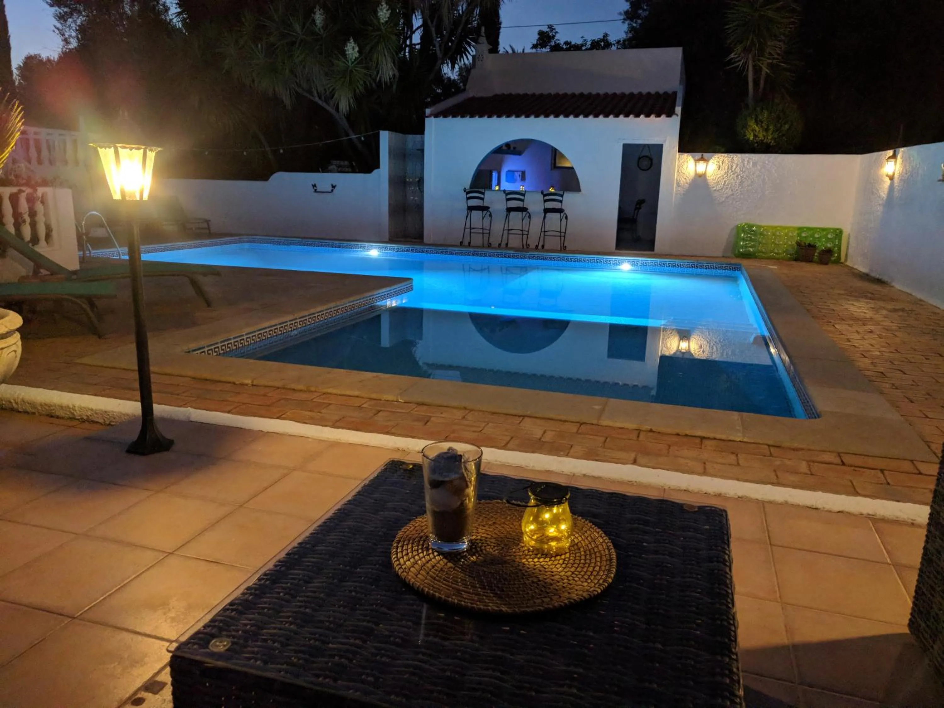 Swimming pool in Vivenda Balou