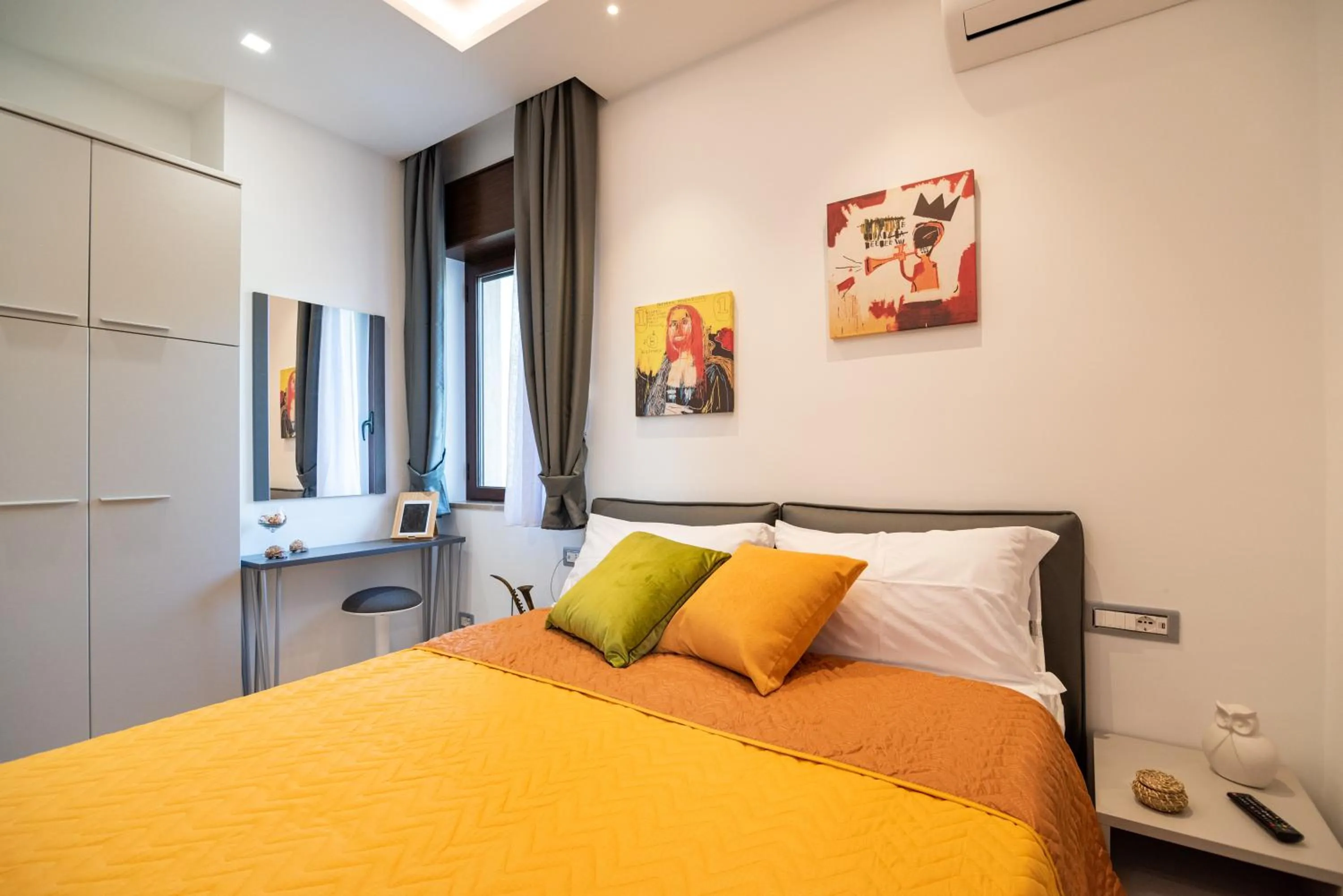 Bedroom, Bed in Cilento Suite - Vinarte B&B