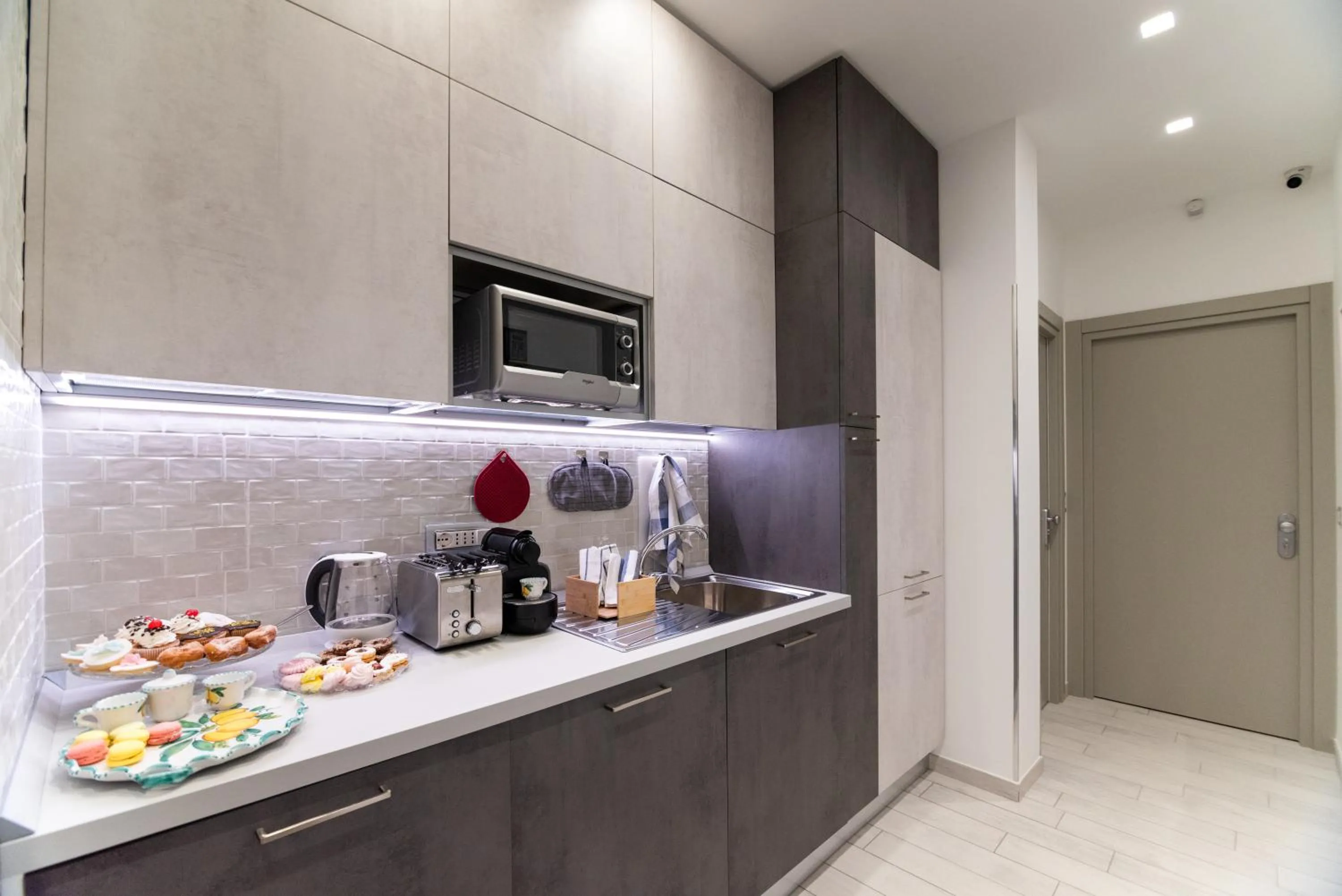 Coffee/tea facilities in Cilento Suite - Vinarte B&B