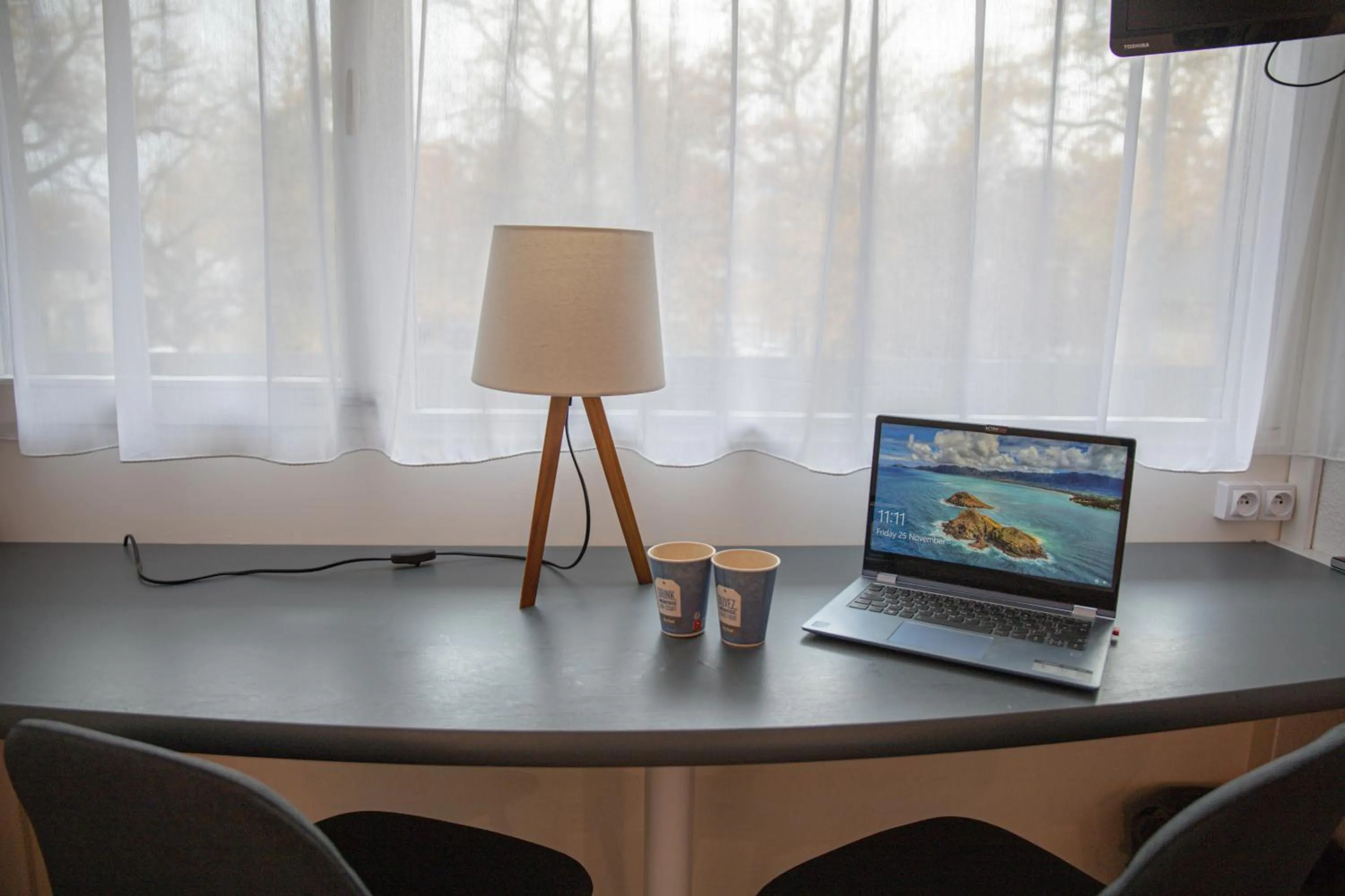 Seating area in Kyriad Direct Nancy Sud -Vandoeuvre - Rénové