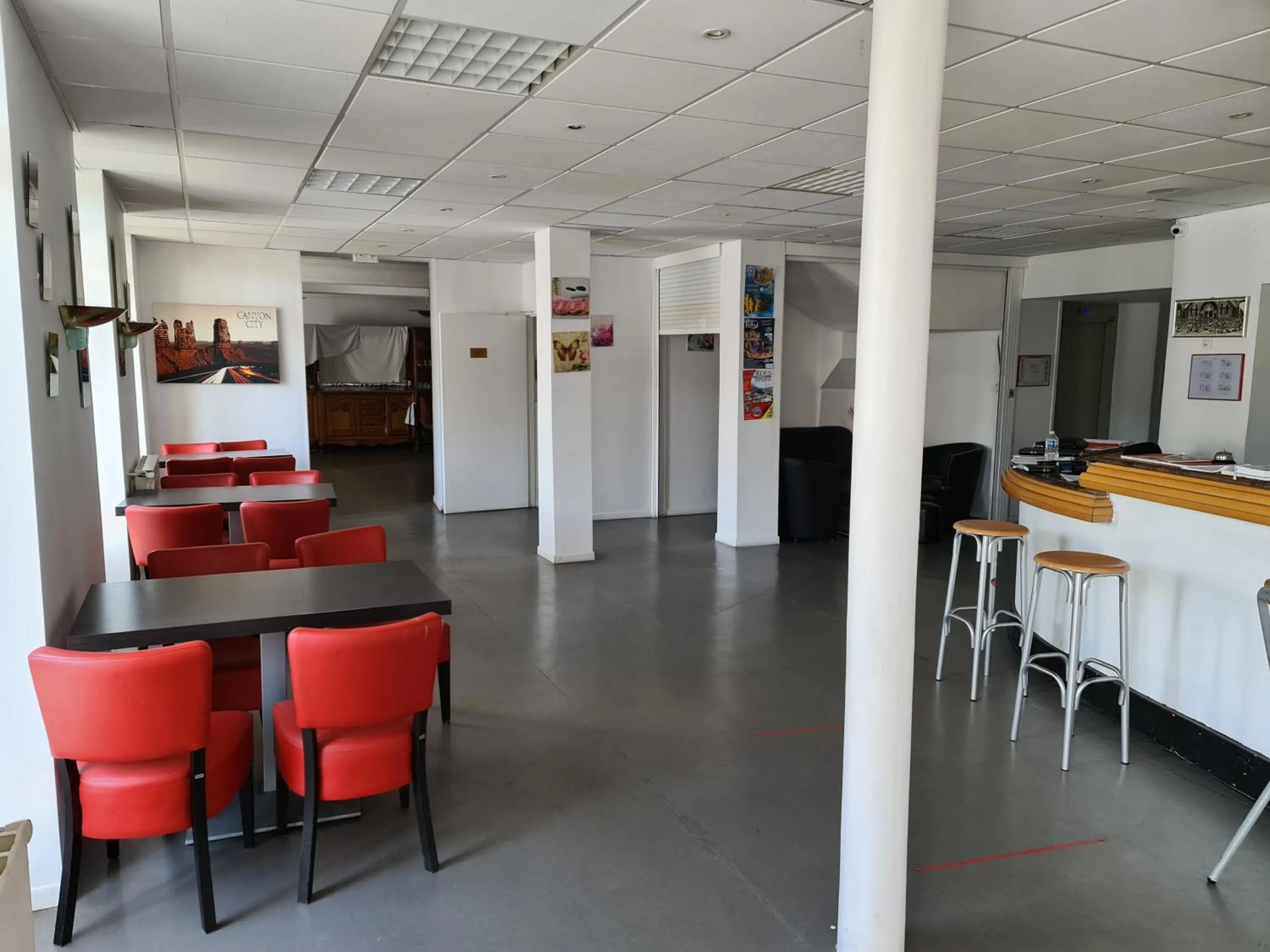 Lobby or reception in Hôtel Marquette