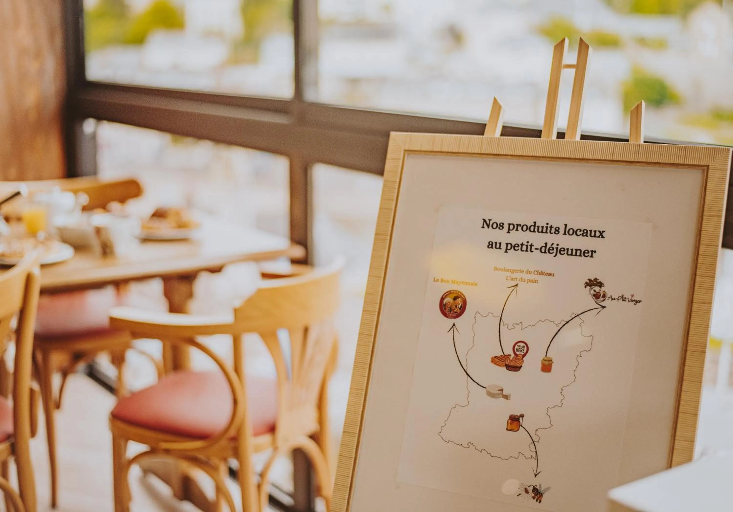 Breakfast in Hôtel La Tour des Anglais