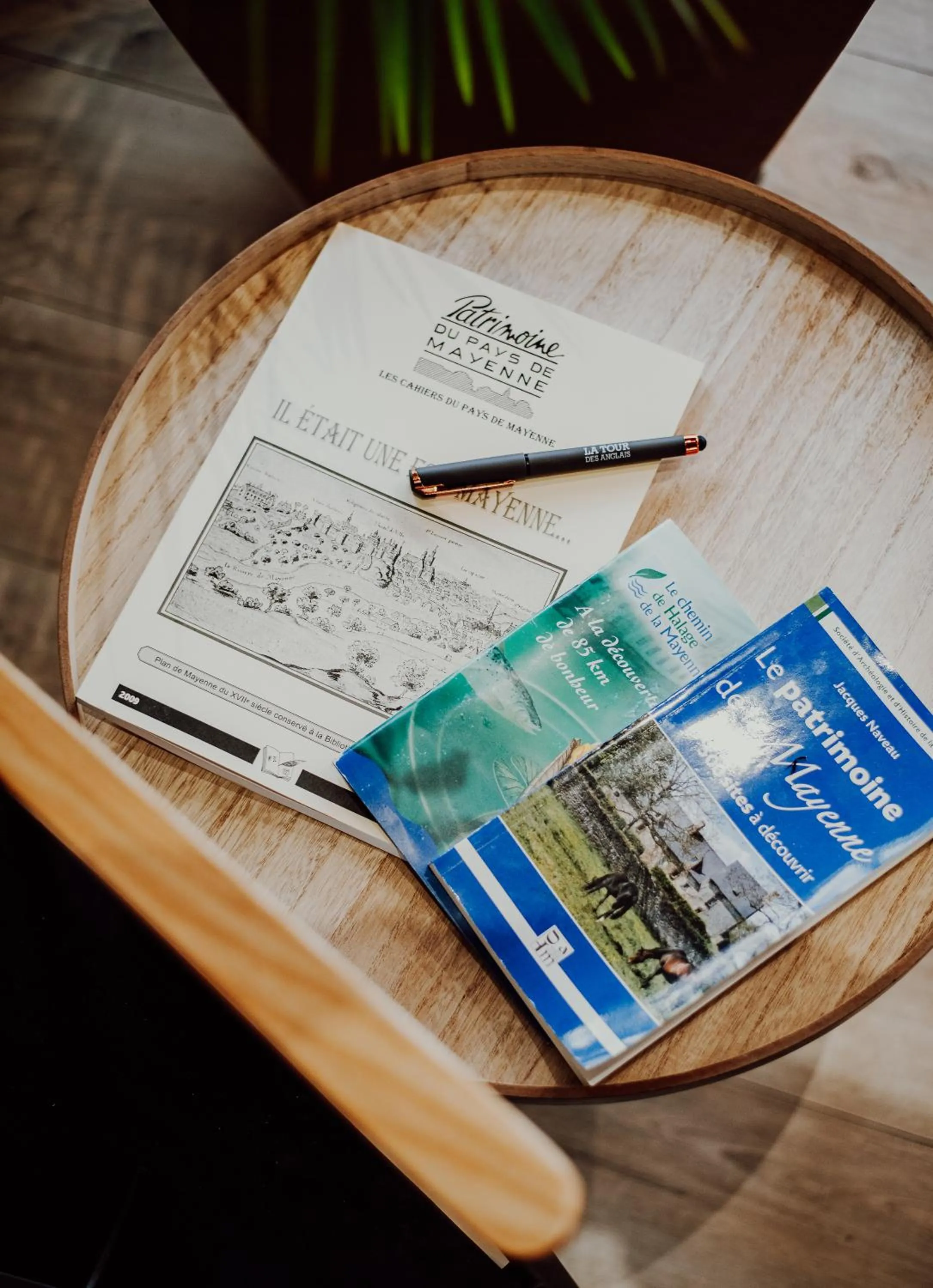 Lobby or reception in Hôtel La Tour des Anglais