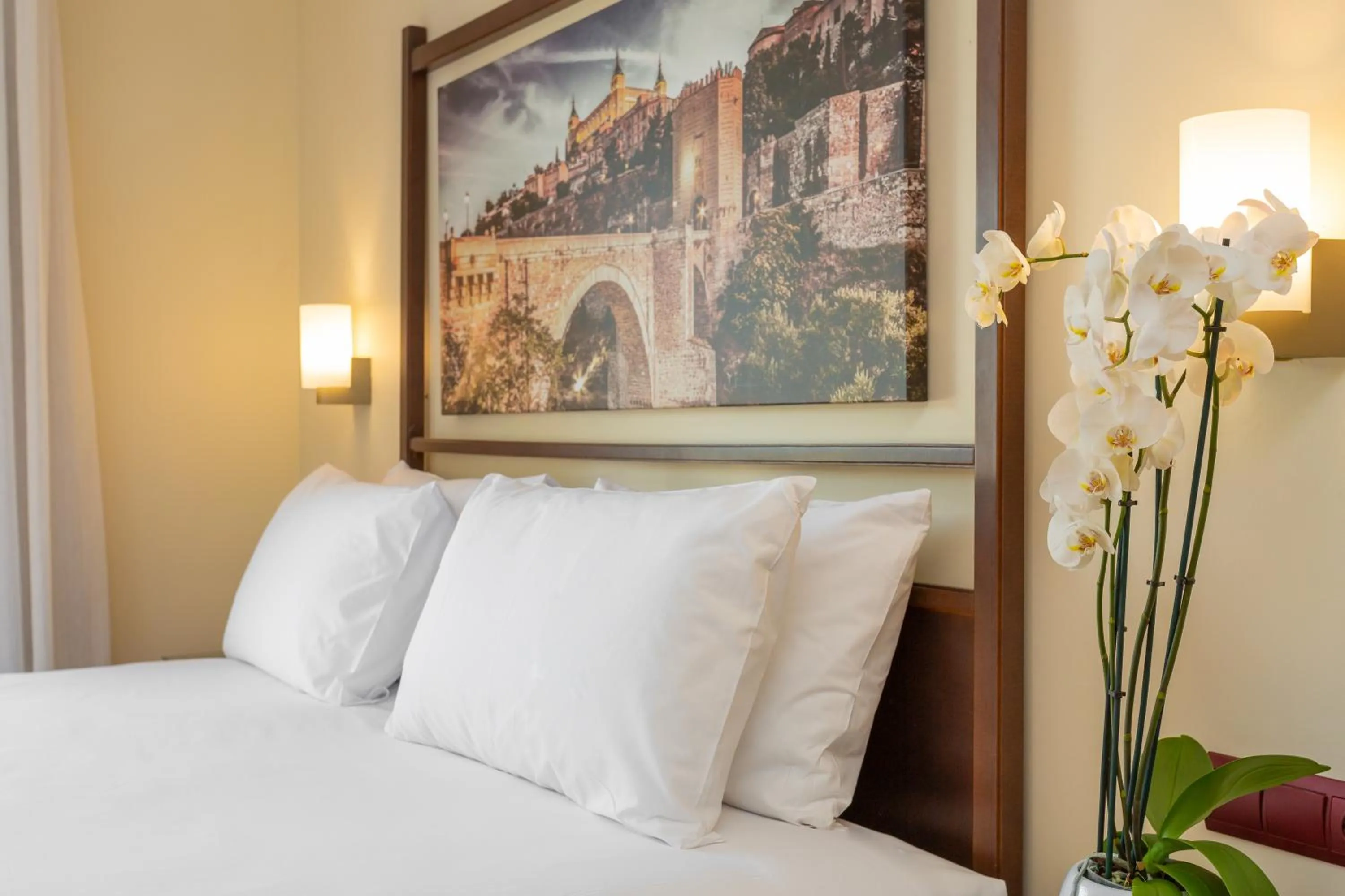 Bedroom, Bed in Exe Layos Golf