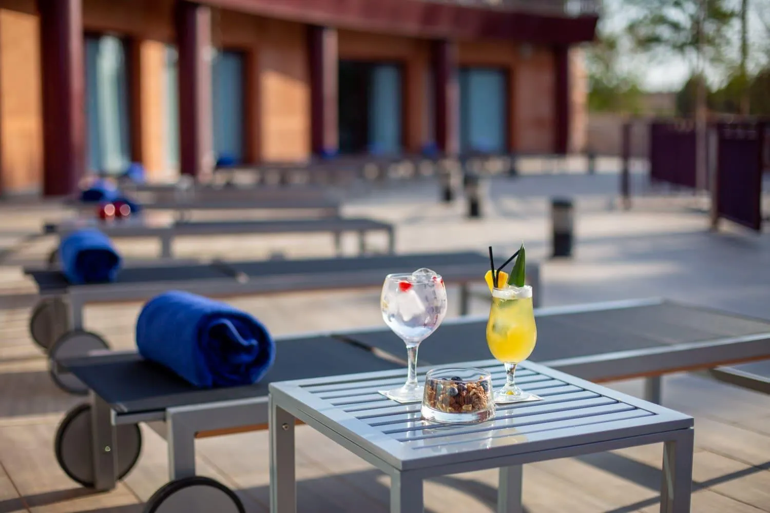 Drinks in Exe Layos Golf