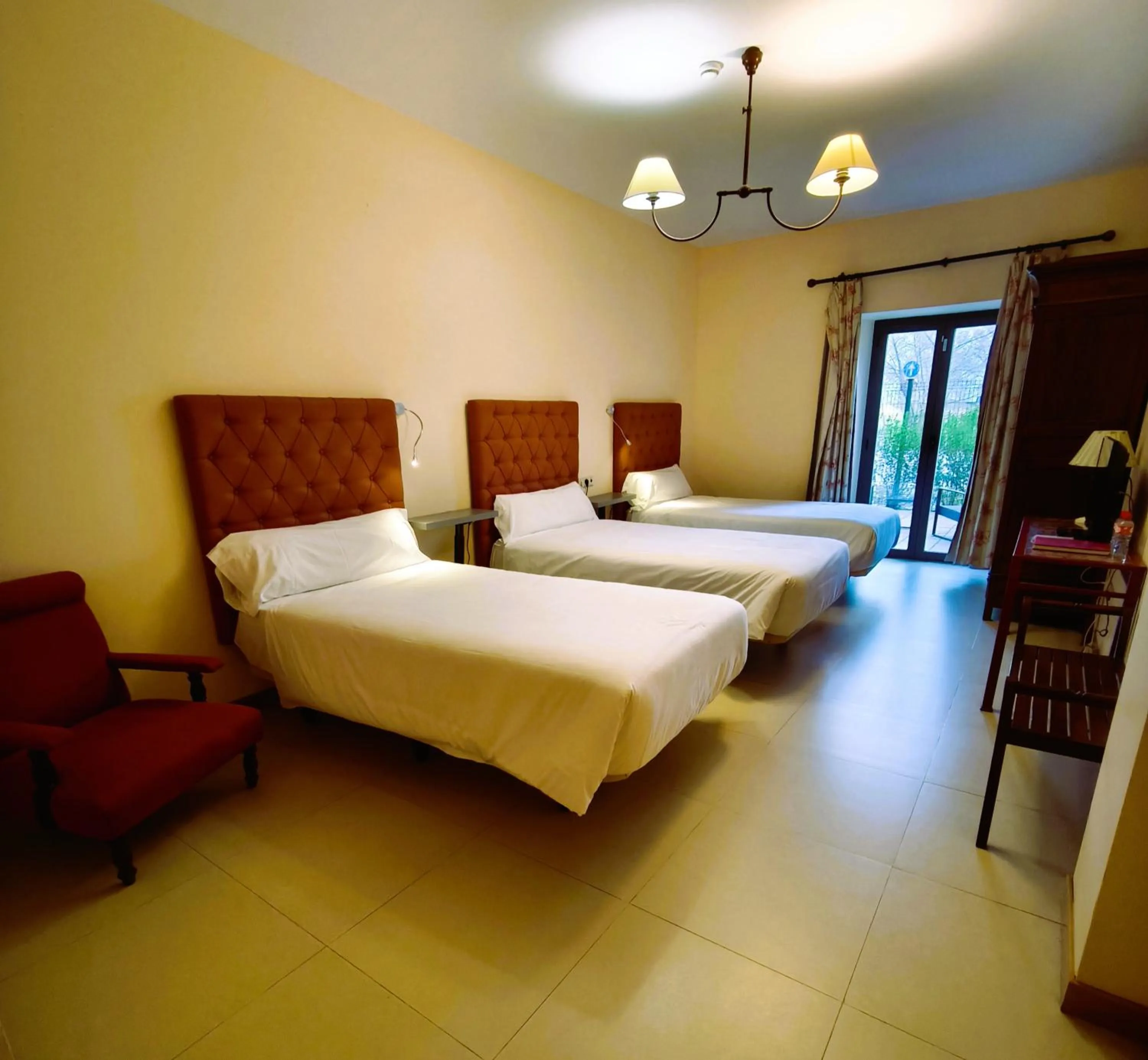 Bed in Hotel VillaMarcilla