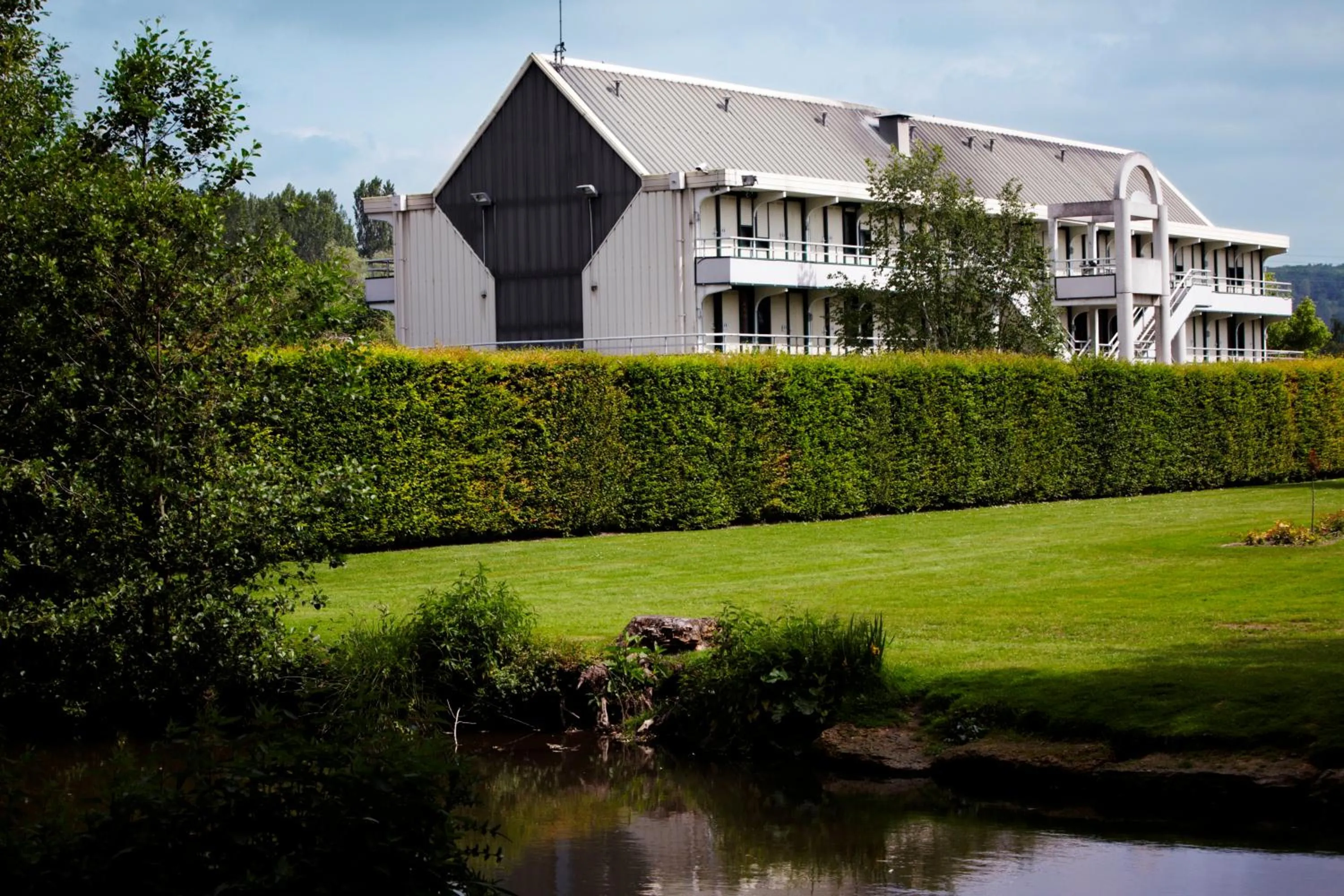 Garden in Premiere Classe Creil - Villers Saint Paul