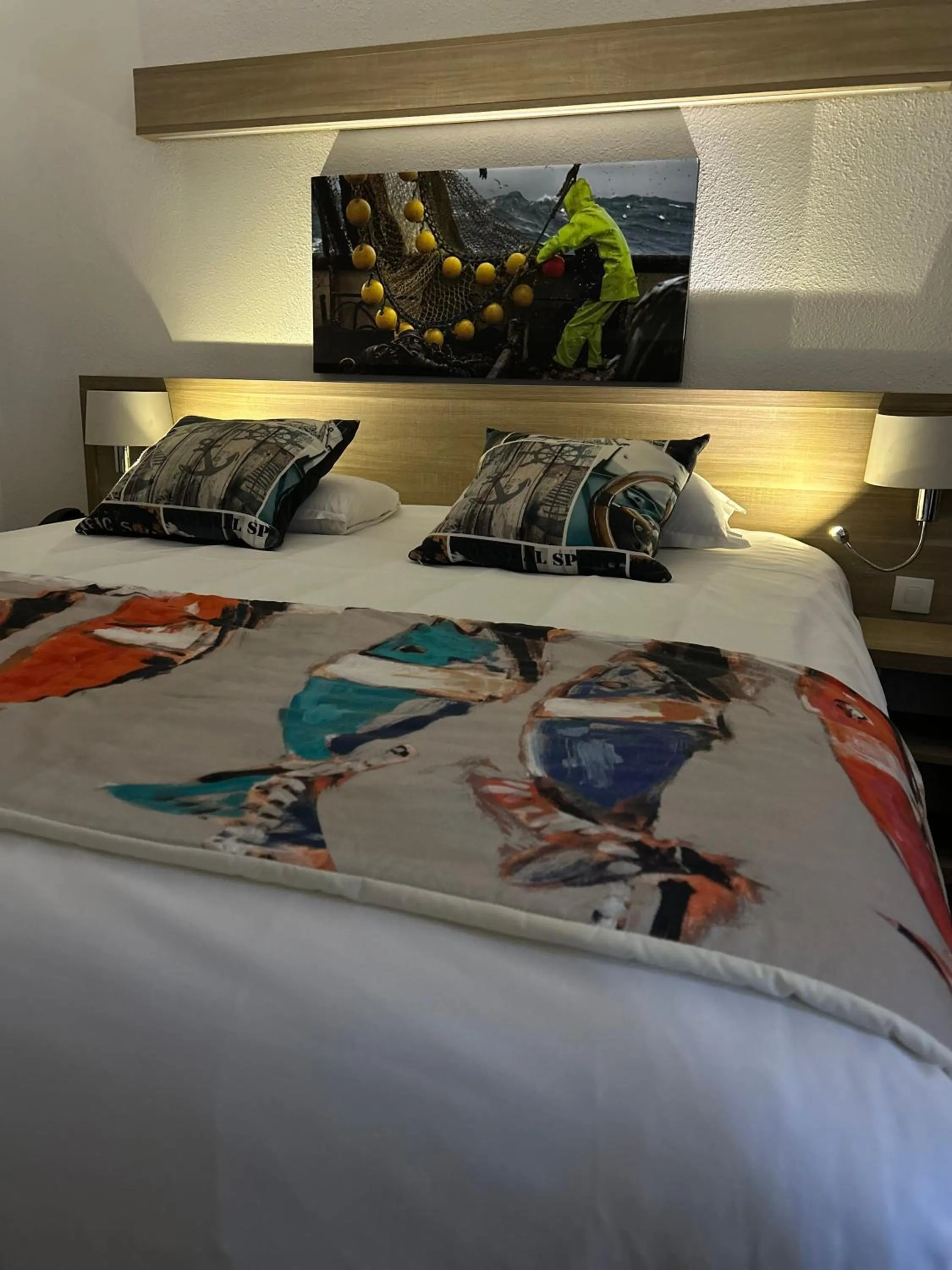 Bed in Contact Hotel Utah Beach Carentan