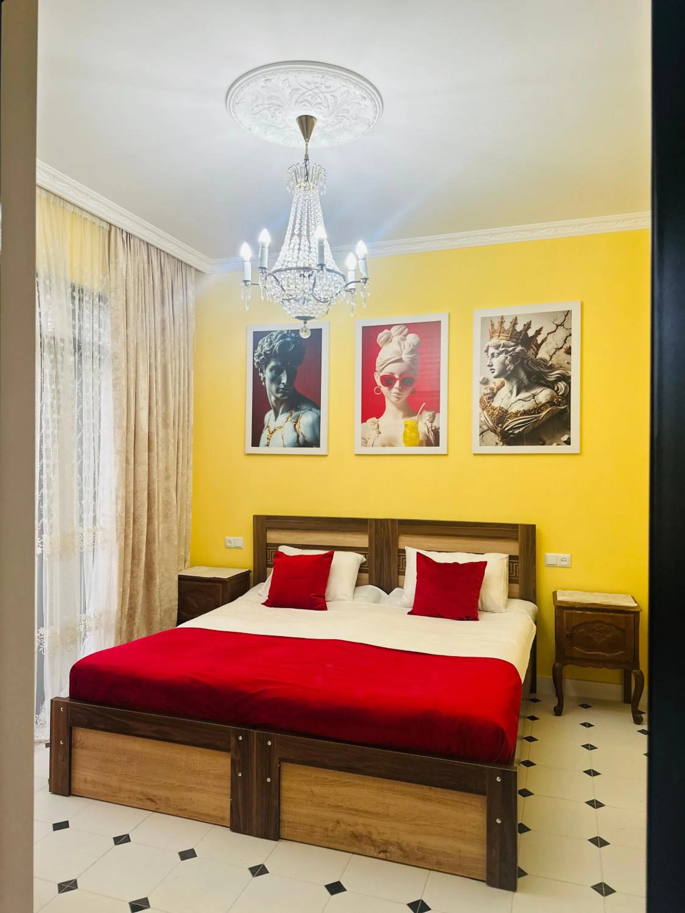 Bed in Four Seasons in Kutaisi