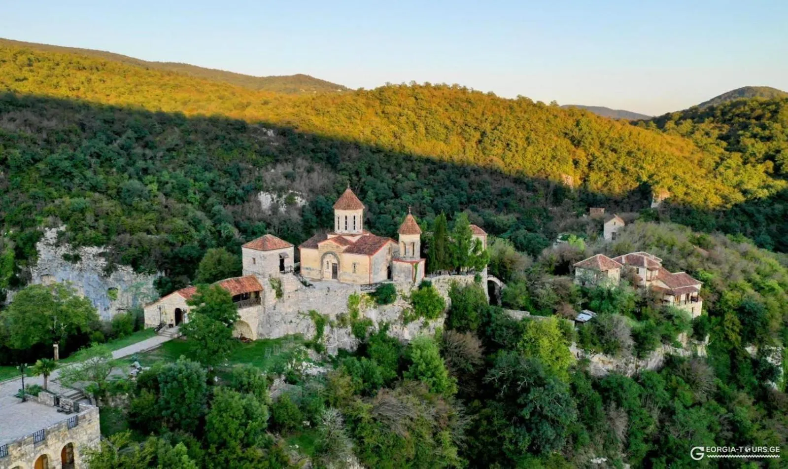Natural landscape in Four Seasons in Kutaisi
