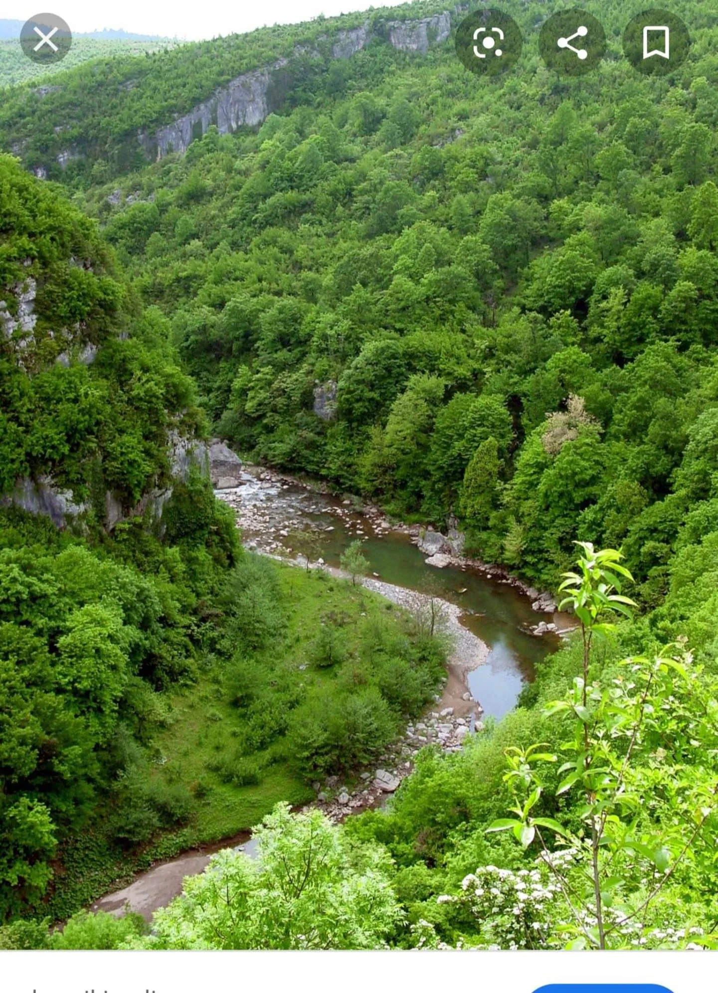 Natural landscape in Four Seasons in Kutaisi