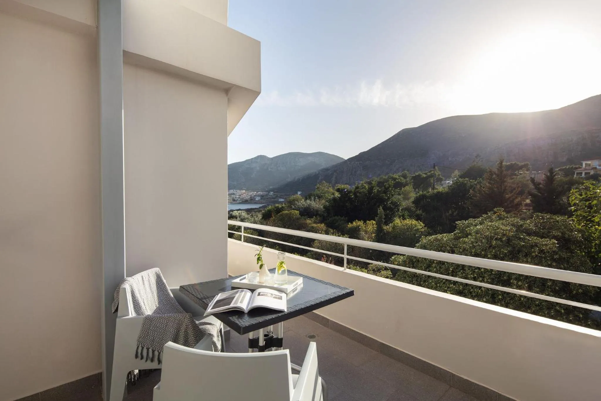 Balcony/Terrace in ALKINOI RESORT AND SPA