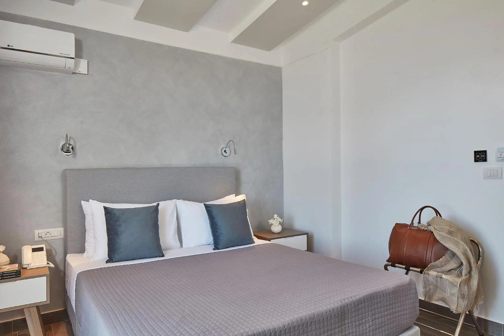 Bedroom, Bed in ALKINOI RESORT AND SPA