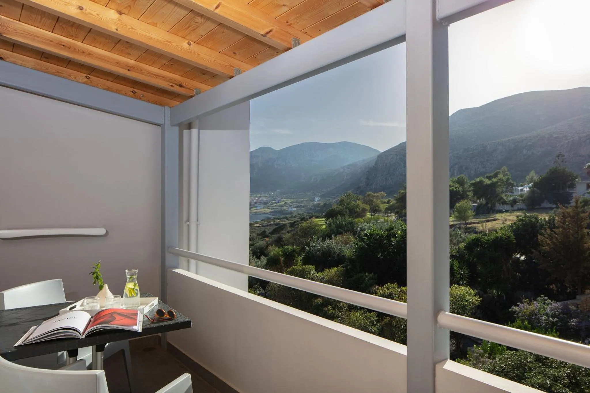 Balcony/Terrace in ALKINOI RESORT AND SPA