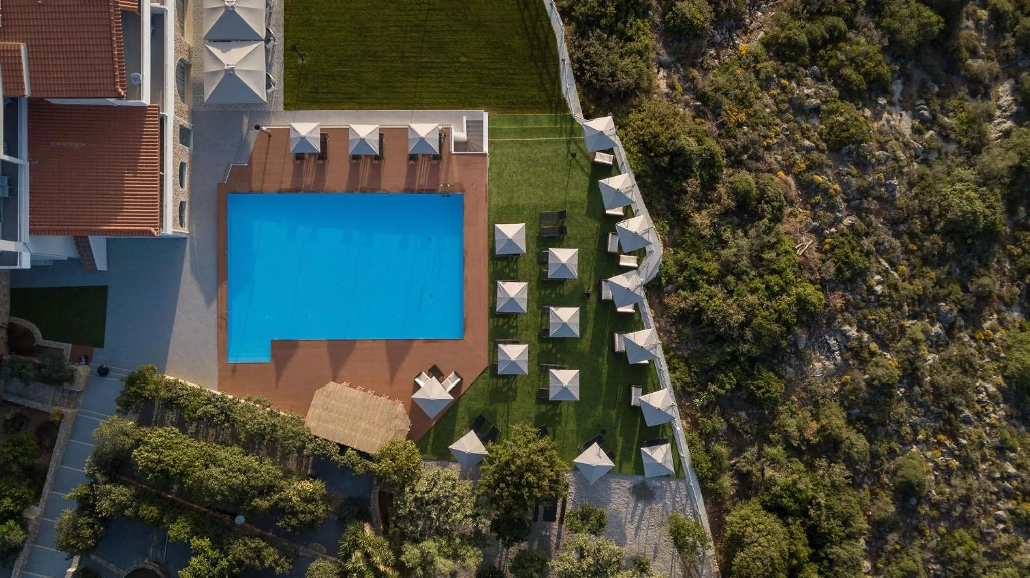 Bird's eye view in ALKINOI RESORT AND SPA